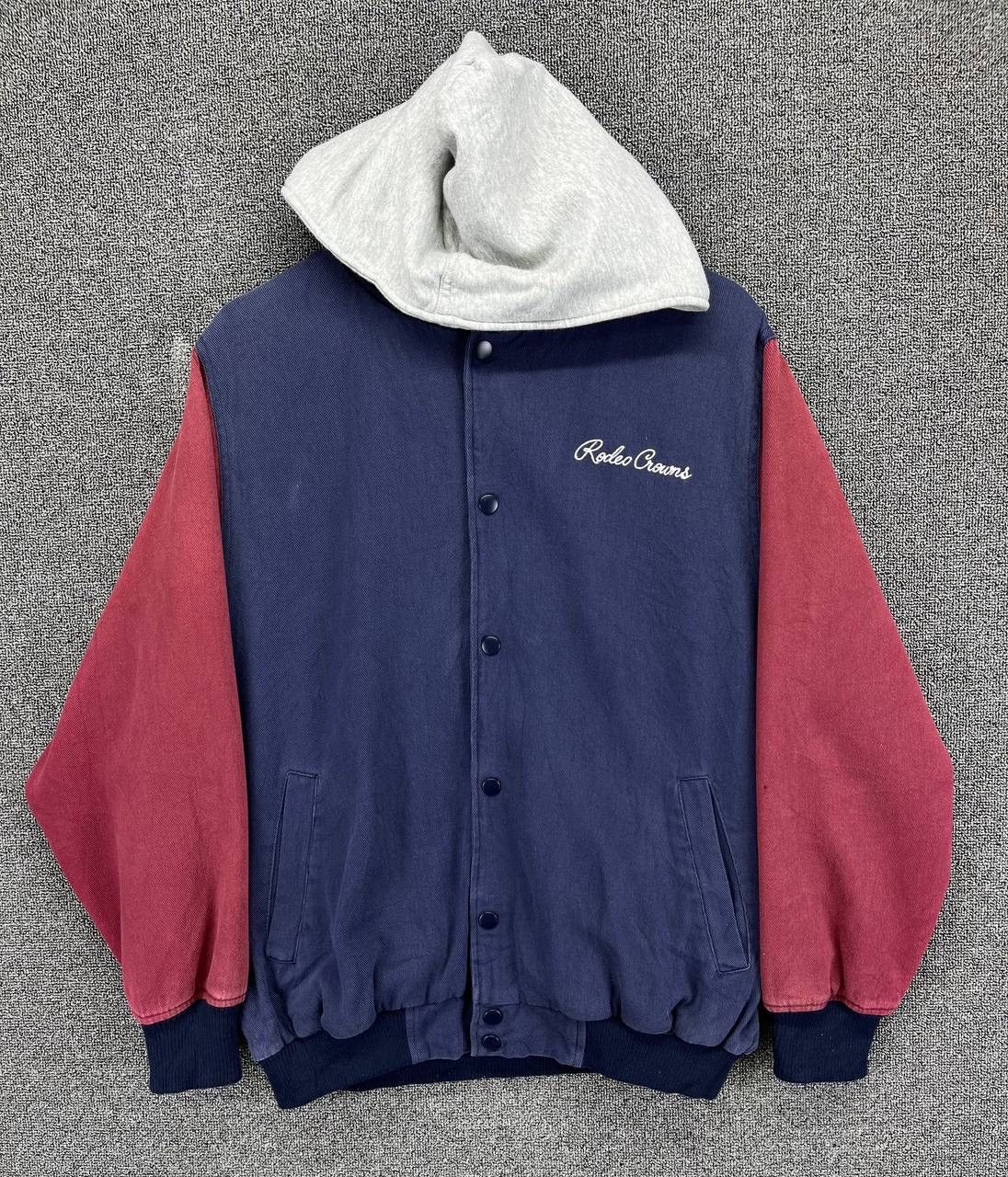 Japanese Brand Vintage Rodeo Crown Spellout Rare Hooded Jacket Size US L / EU 52-54 / 3 - 13 Thumbnail