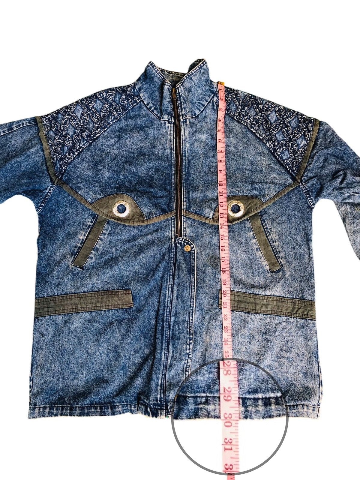 Japanese Brand RARE denim jacket Size US XL / EU 56 / 4 - 11 Thumbnail