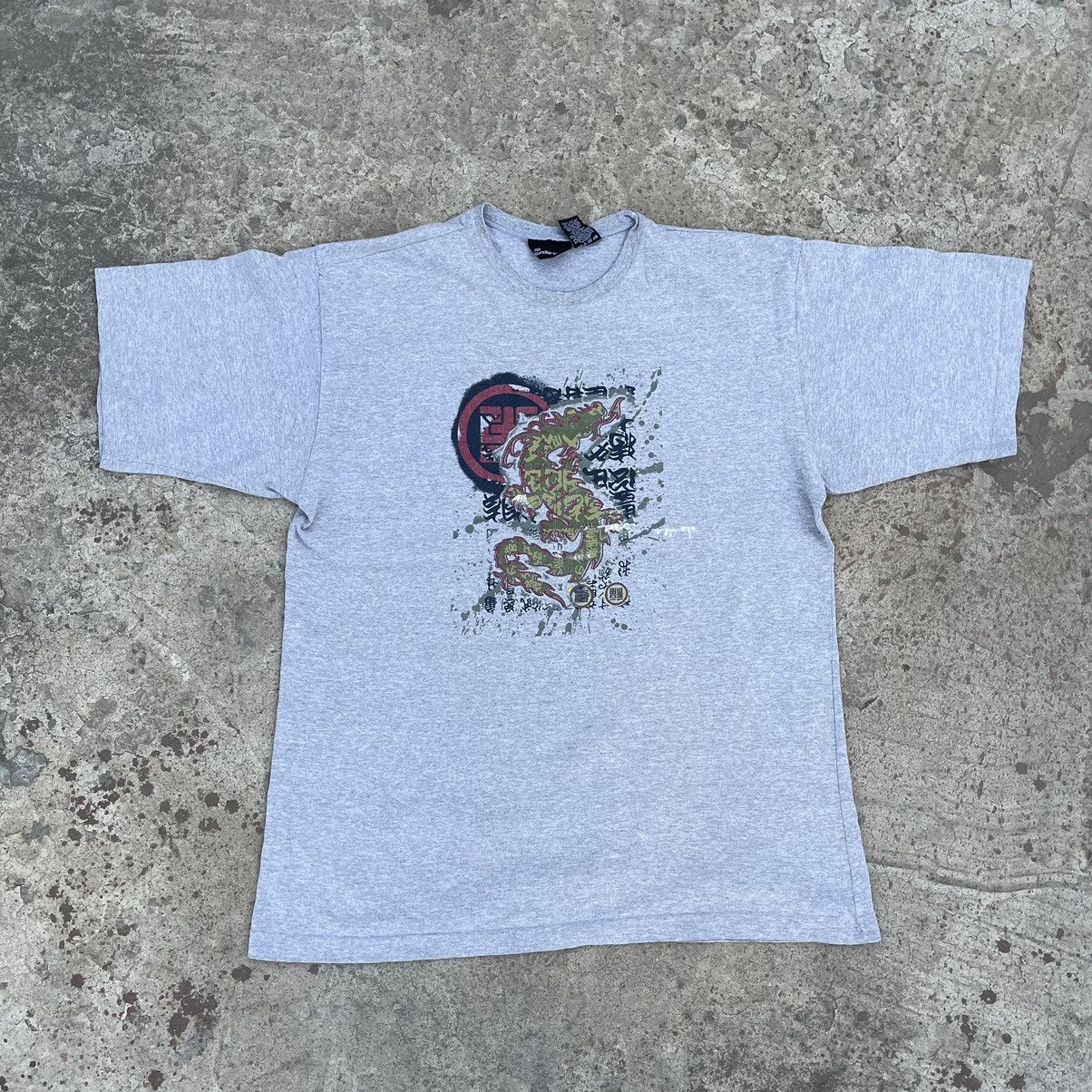 Japanese Brand × Vintage Vintage Japanese Brand T-shirts Logo Y2K 90s Dragon Size US L / EU 52-54 / 3 - 1 Thumbnail