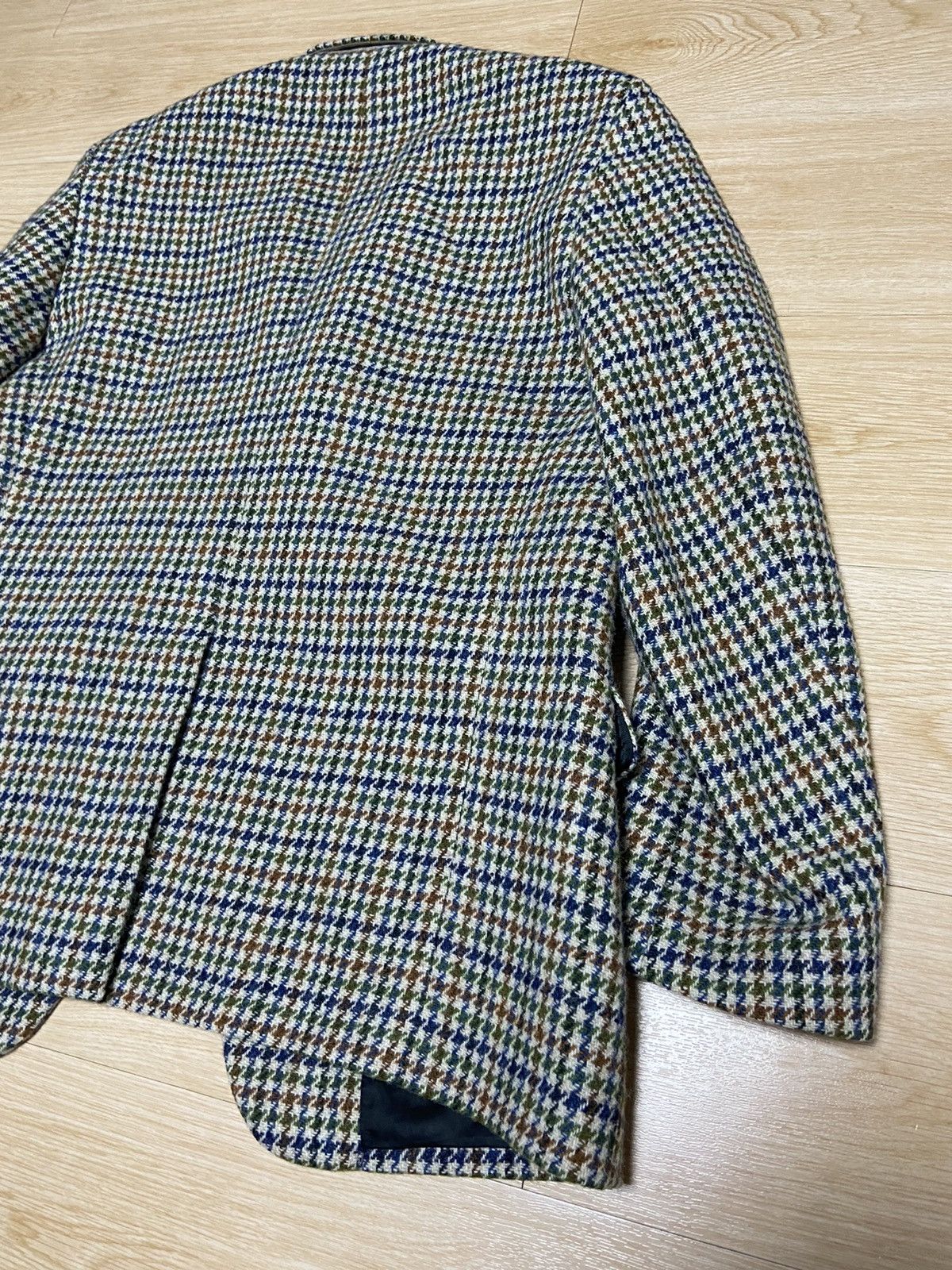 Raf Simons 46 Raf Simons multi color houndtooth blazer jacket Size 46R - 5 Thumbnail