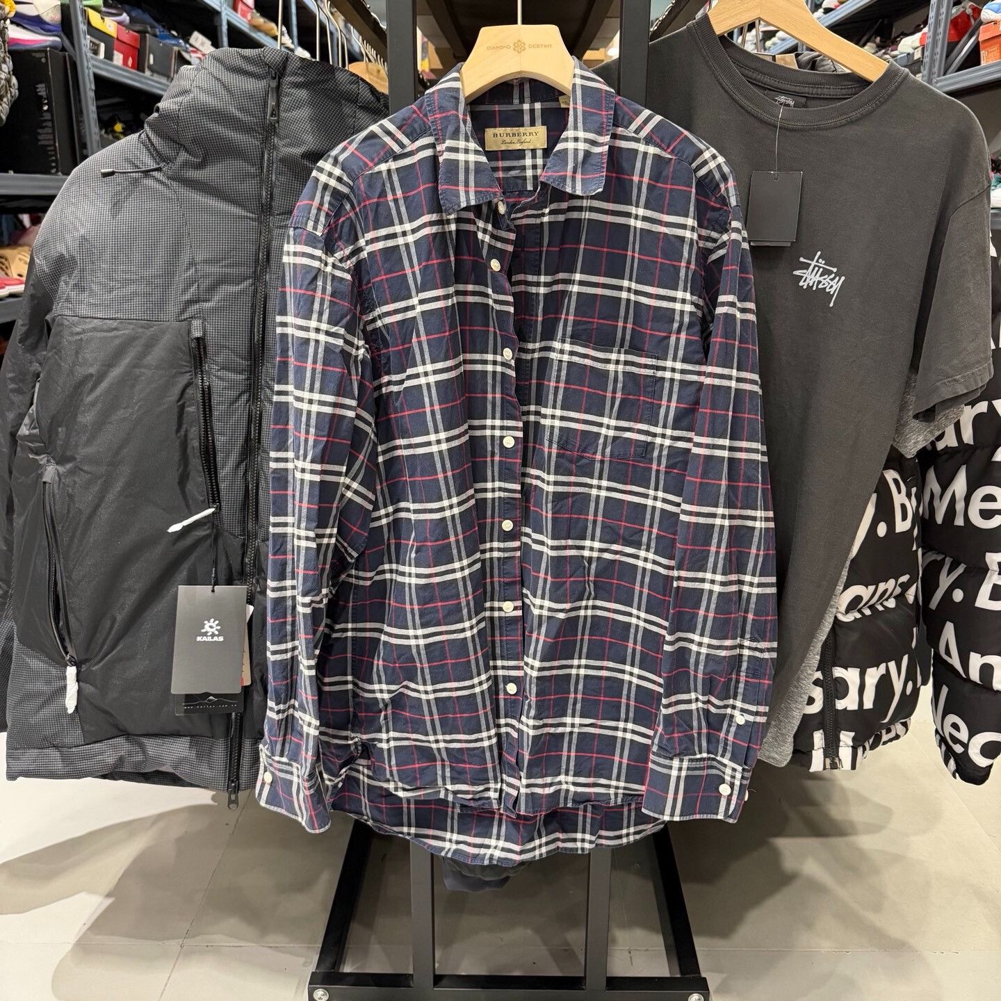 Burberry Burberry Classic Check Shirt Size US XXL / EU 58 / 5 - 1 Thumbnail