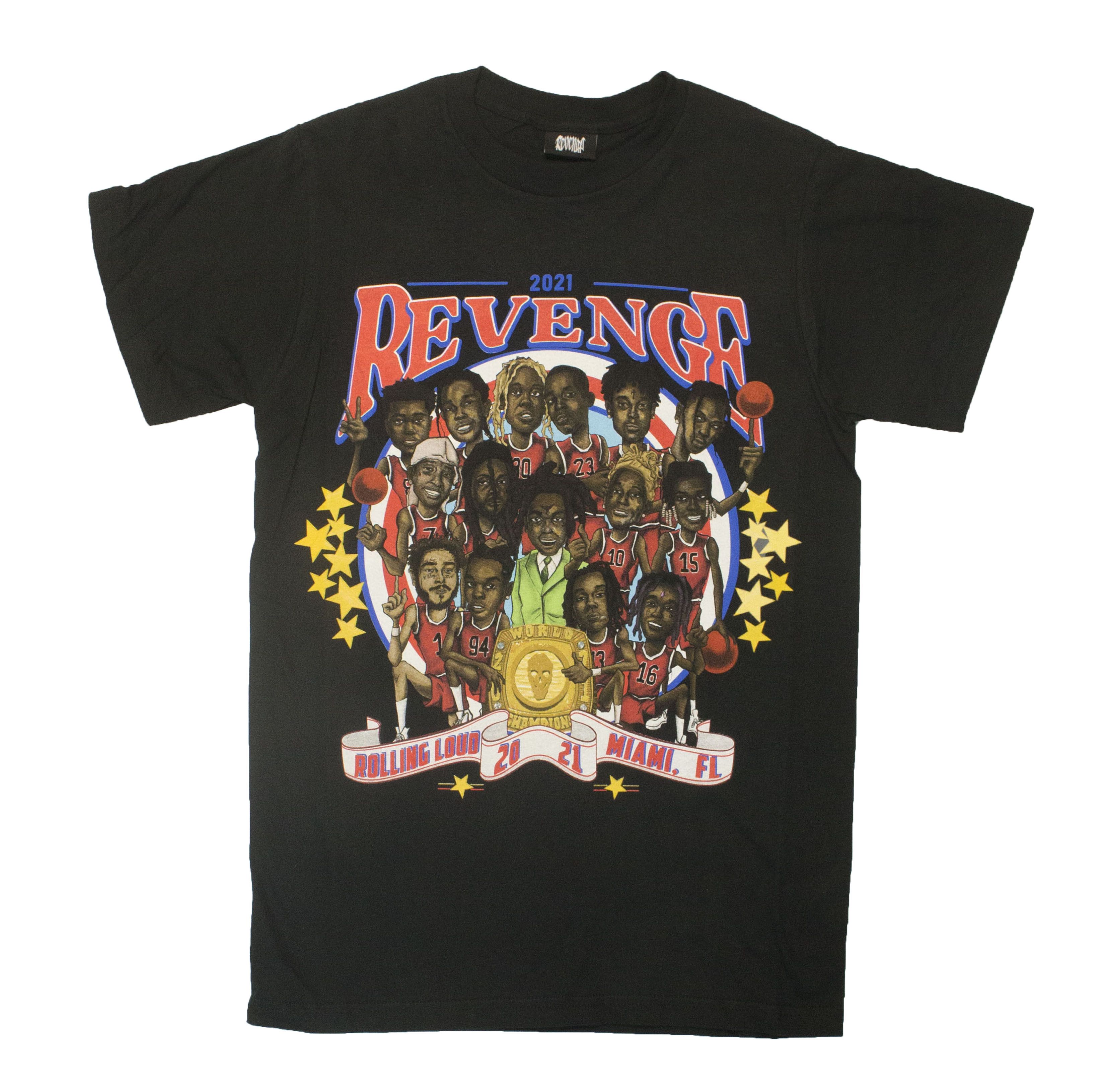 Revenge Revenge Rolling Loud Tee Black XXL Festival 2021 Forever Size US XXL / EU 58 / 5 - 1 Thumbnail