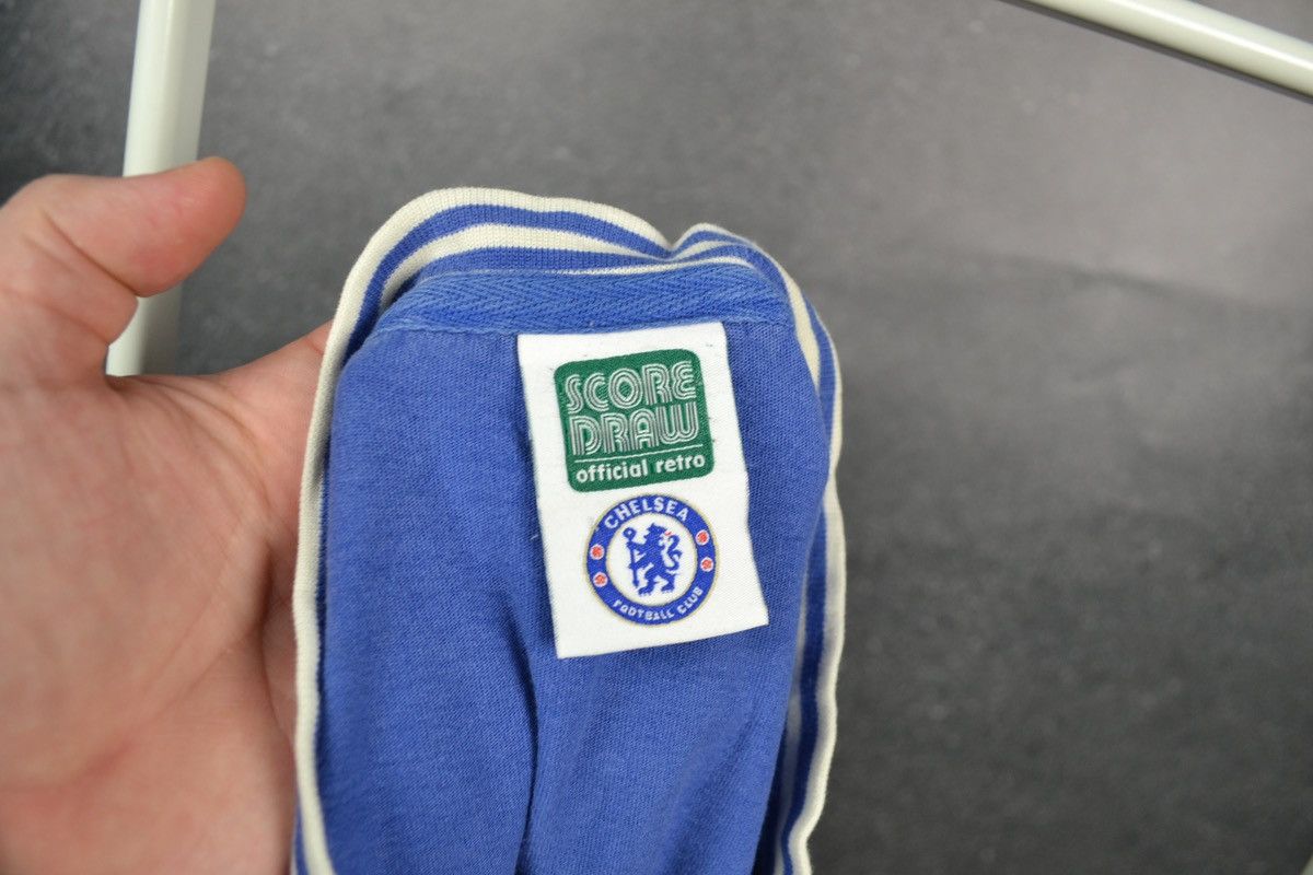 Chelsea Soccer × Vintage Chelsea London Home Football Shirt Retro Score Draw Jersey Size US L / EU 52-54 / 3 - 10 Thumbnail