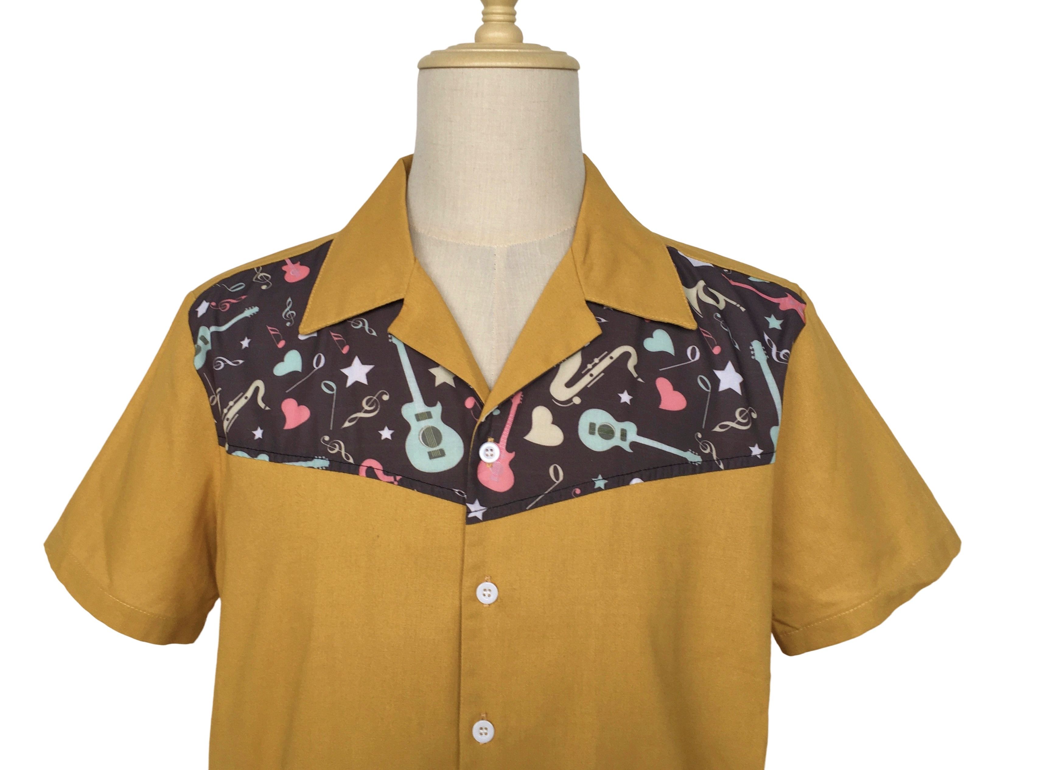 Other Vintage Style Plus Size Panel Men Shirt Size US L / EU 52-54 / 3 - 4 Thumbnail