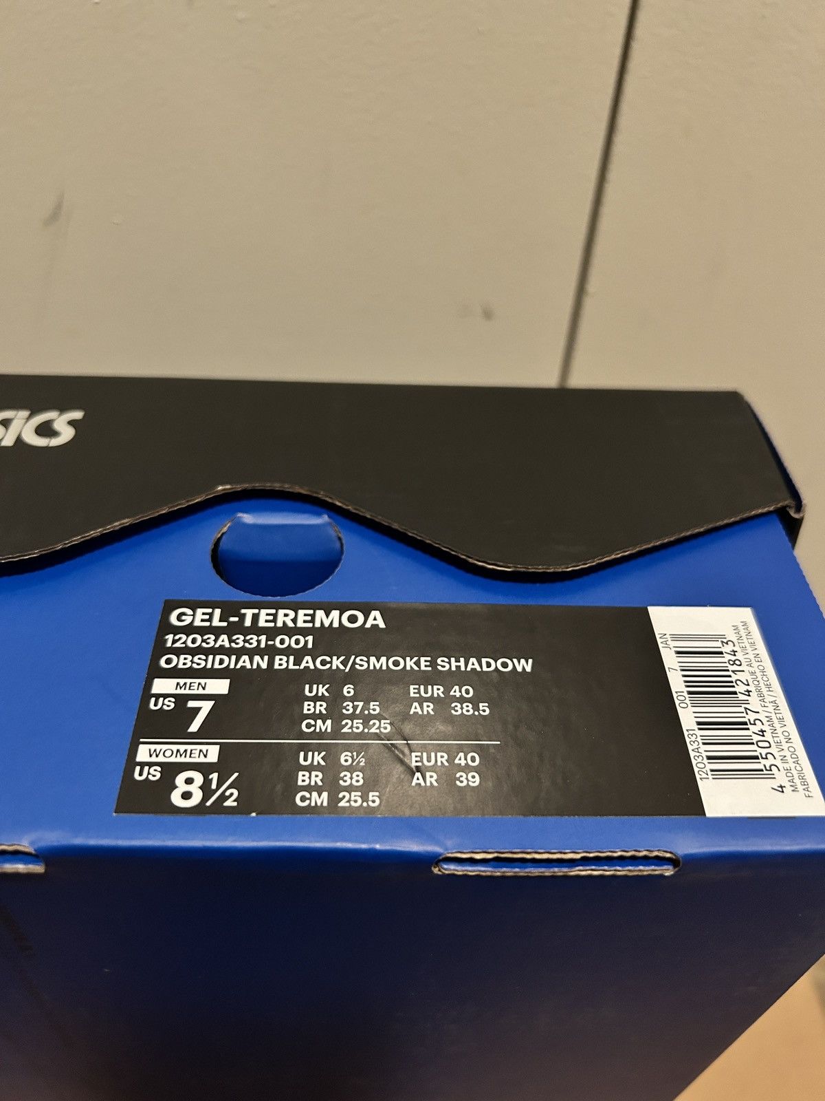 Asics × Kiko Kostadinov Kiko Kostadinov Novalis GEL-TEREMOA black ASICS Size US 7 / EU 40 - 8 Thumbnail
