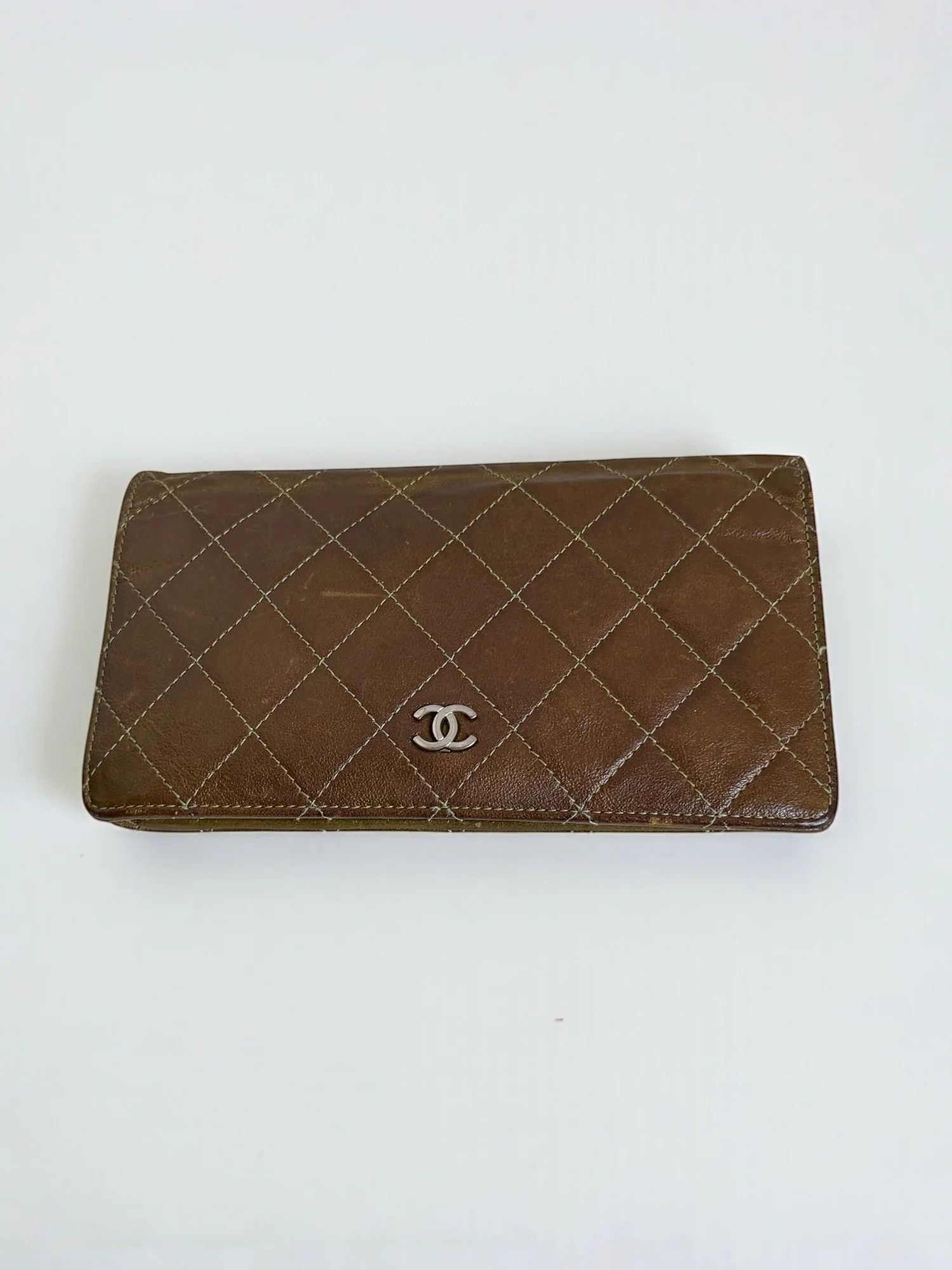 Chanel CHANEL iridescent cc quilted leather wallet Size ONE SIZE - 1 Thumbnail
