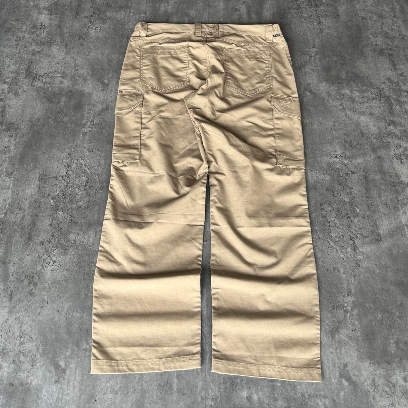 Japanese Brand × Vintage Vintage Carhartt Style Baggy Double Knee Cargo Skater Pants Size US 40 / EU 56 - 2 Thumbnail