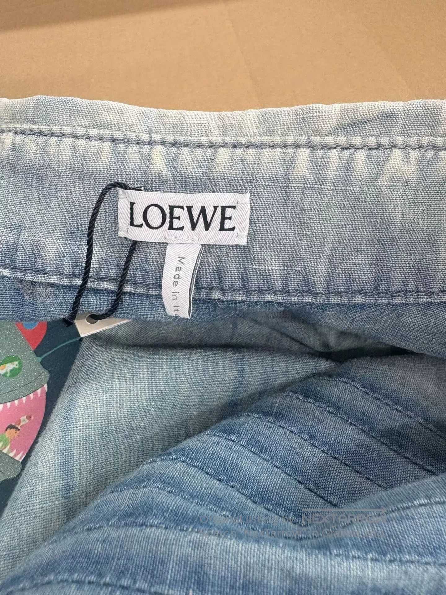 Loewe Loewe Pleated Gradient Denim Jacket. Size US XS / EU 42 / 0 - 3 Thumbnail