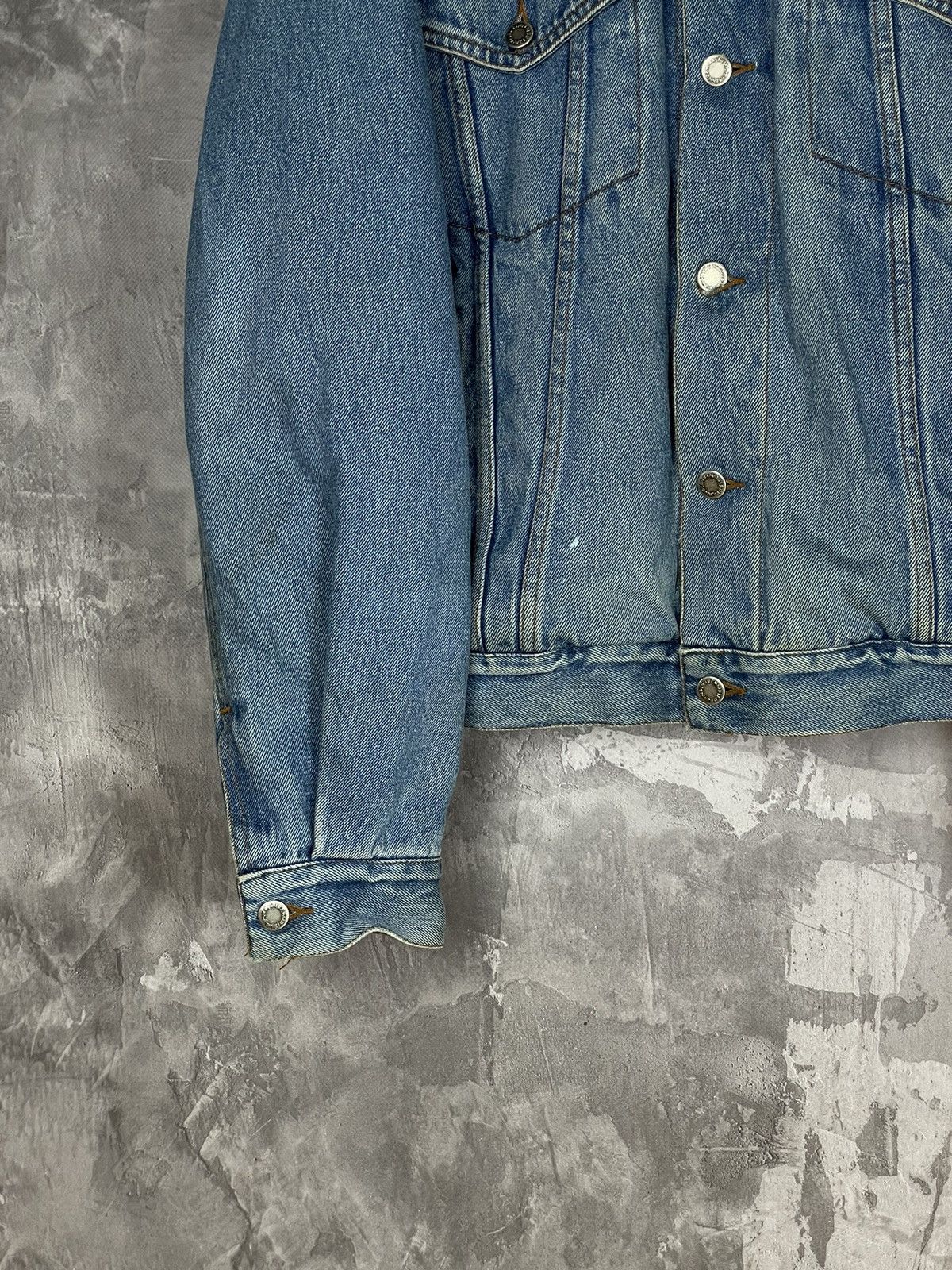 Vintage × Wrangler Vintage Wrangler Denim Sherpa Jacket Blanked Line 80’s 90’s Size US M / EU 48-50 / 2 - 5 Thumbnail