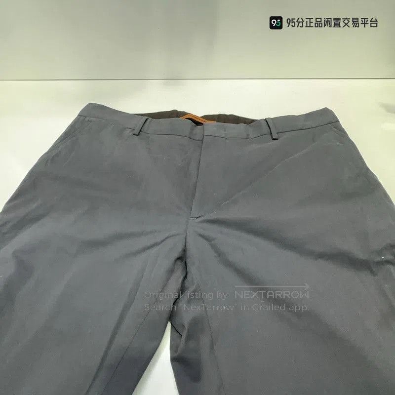 Ermenegildo Zegna Zegna Men's Dark Gray Straight Casual Pants. Size US 36 / EU 52 - 2 Thumbnail