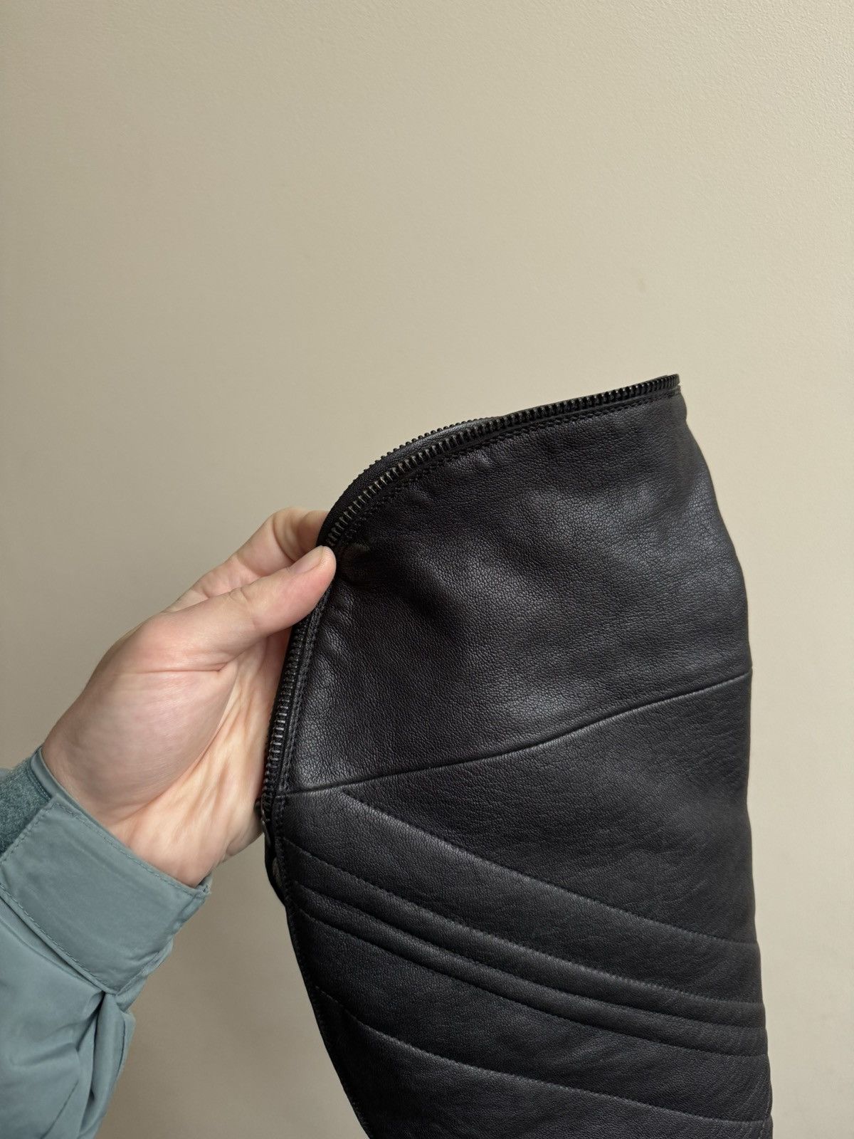 Buttero Buttero Luxe Genuine Leather Black High Boots Made in Italy Size US 7.5 / EU 40-41 - 12 Thumbnail