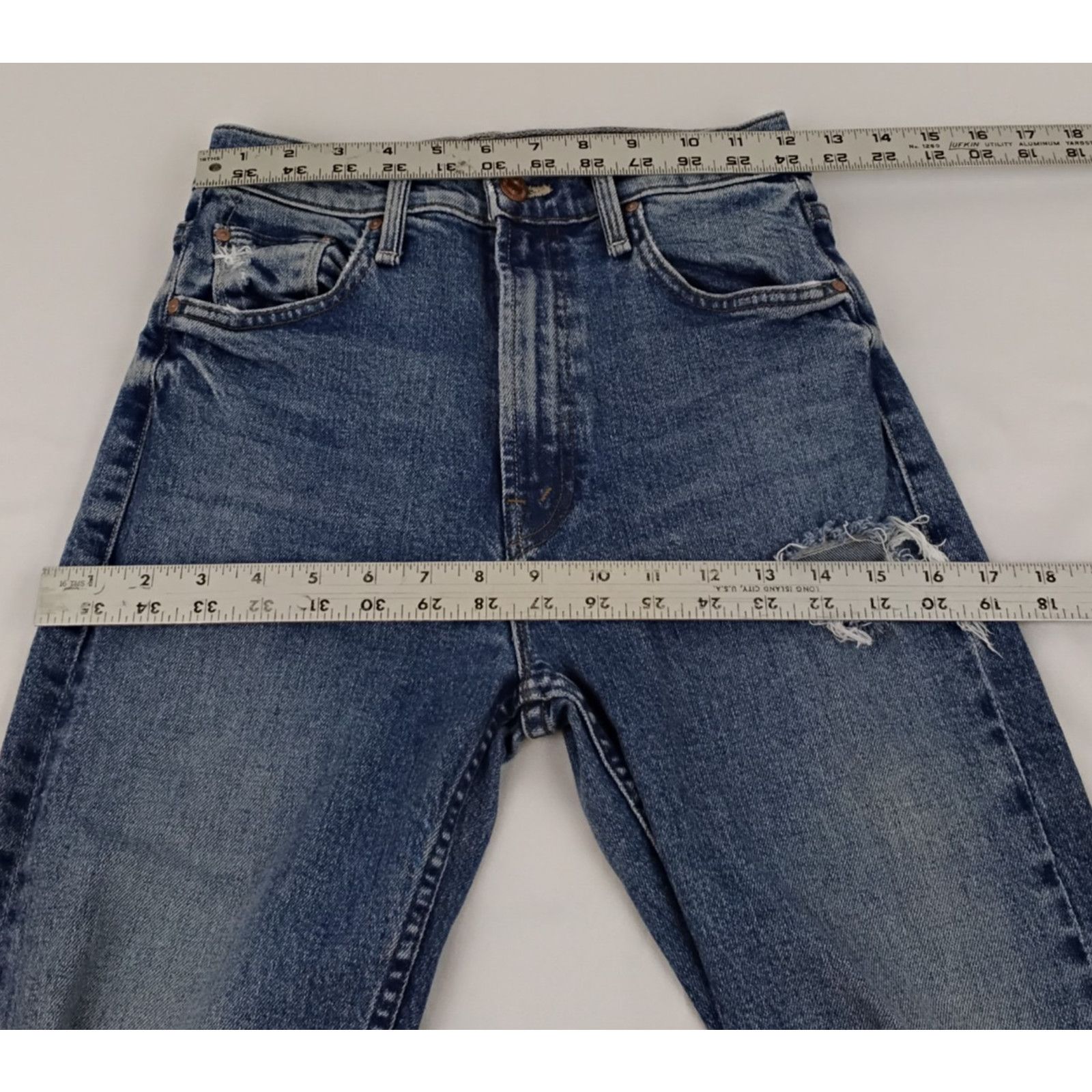 MOTHER Mother Jeans High Waisted Rider Skimp Women's 25" Waist Size 25" / US 0 / IT 36 - 12 Thumbnail