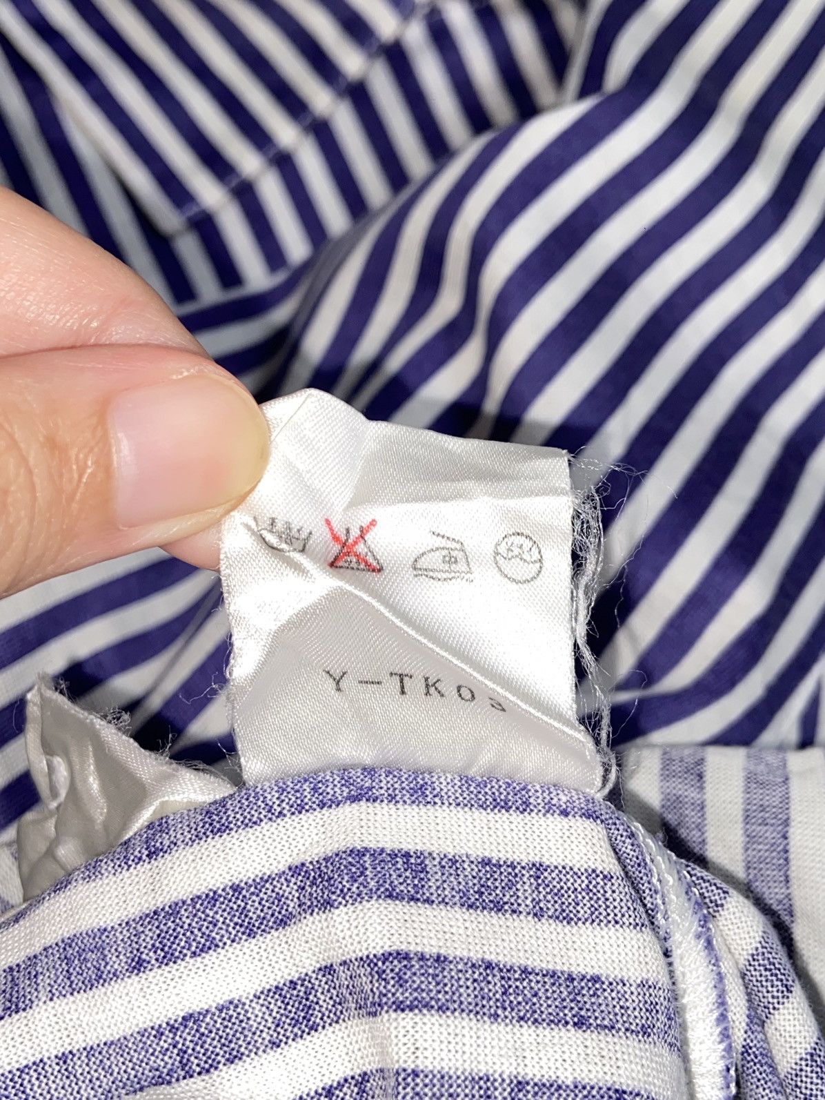 Christian Dior Monsieur × Dior CHRISTIAN DIOR SPORTS Striped Shirt Size S / US 4 / IT 40 - 13 Thumbnail