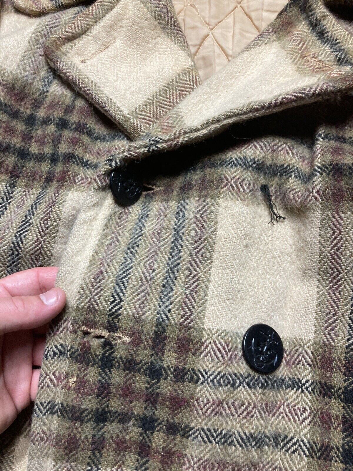 Sears × Vintage 60s wool mackinaw jacket sears insulated double breasted 40 Size US L / EU 52-54 / 3 - 3 Thumbnail