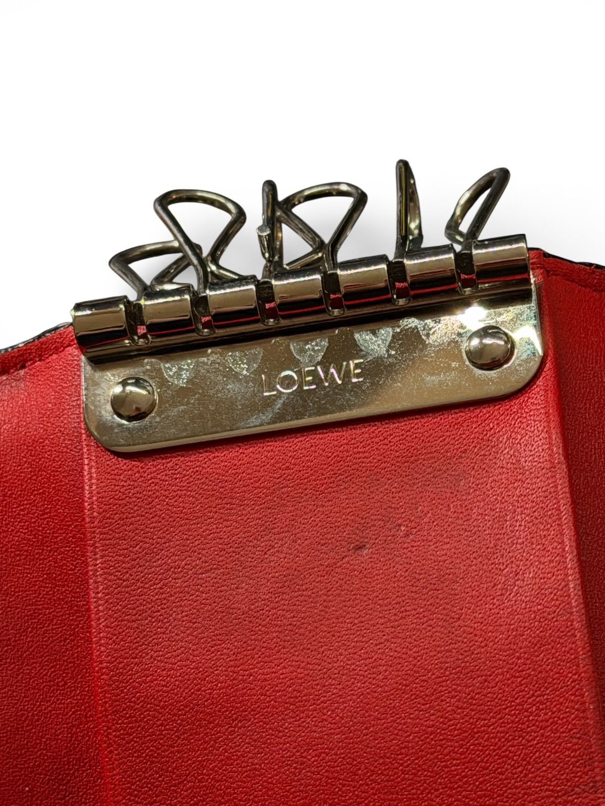 Loewe LOEWE 6-RING ANAGRAM KEY WALLET Size ONE SIZE - 10 Thumbnail