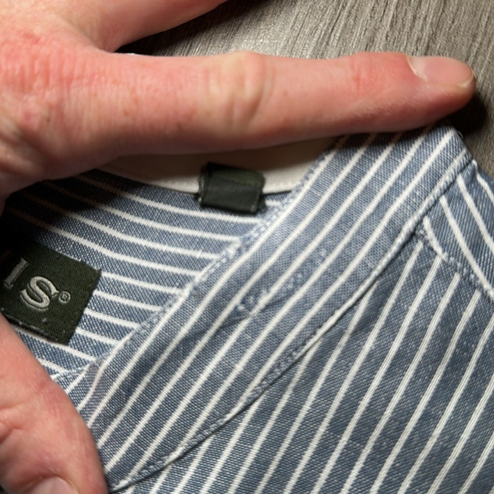 Orvis Orvis Frontier Collar Linen Blend Long Sleeve - 2XL Size US XXL / EU 58 / 5 - 7 Thumbnail