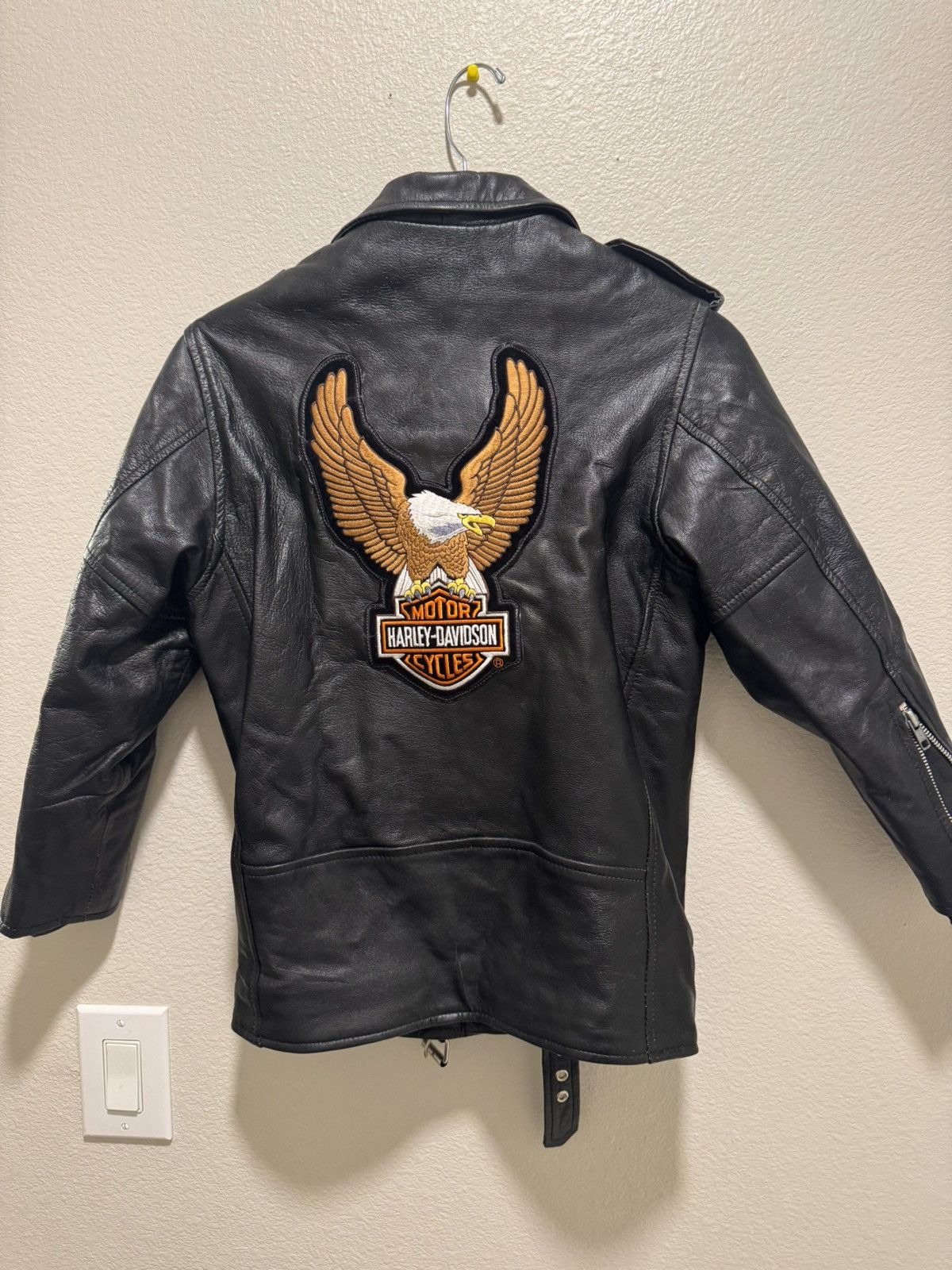 Mustang Vintage Harley Davidson leather jacket Size S / US 4 / IT 40 - 5 Thumbnail