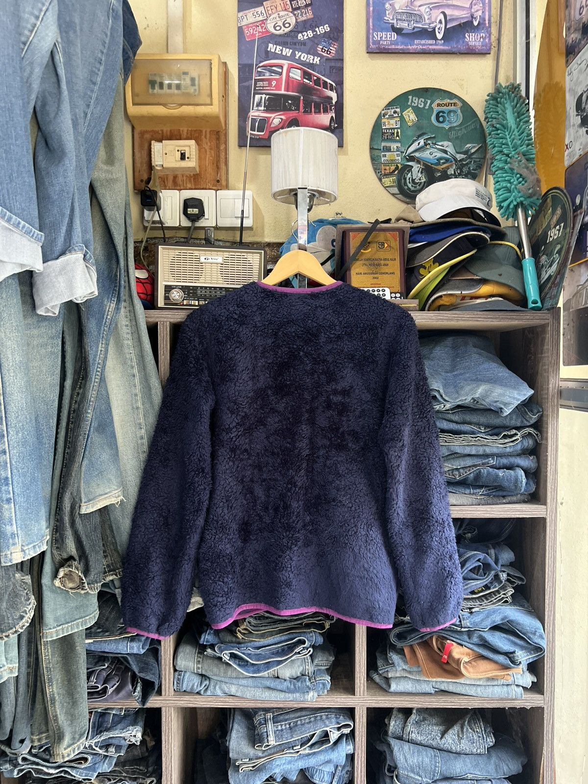 Champion 🔥Champion Faux Fur Button Jacket Size US S / EU 44-46 / 1 - 3 Thumbnail