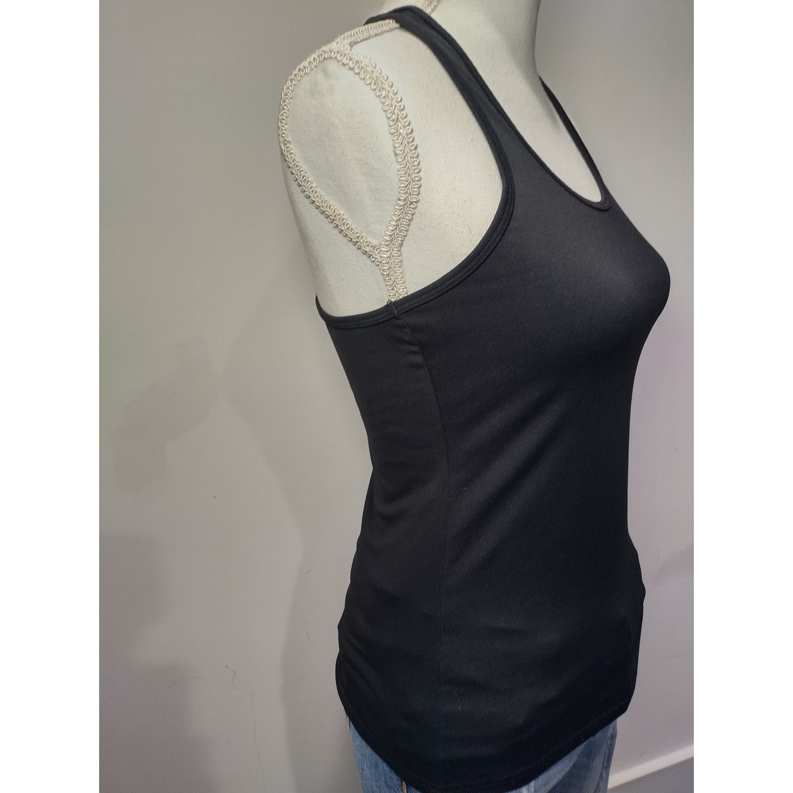 Champion Champion Women Tank Scoop Neck Racerback Sleeveless Black Size S / US 4 / IT 40 - 4 Thumbnail
