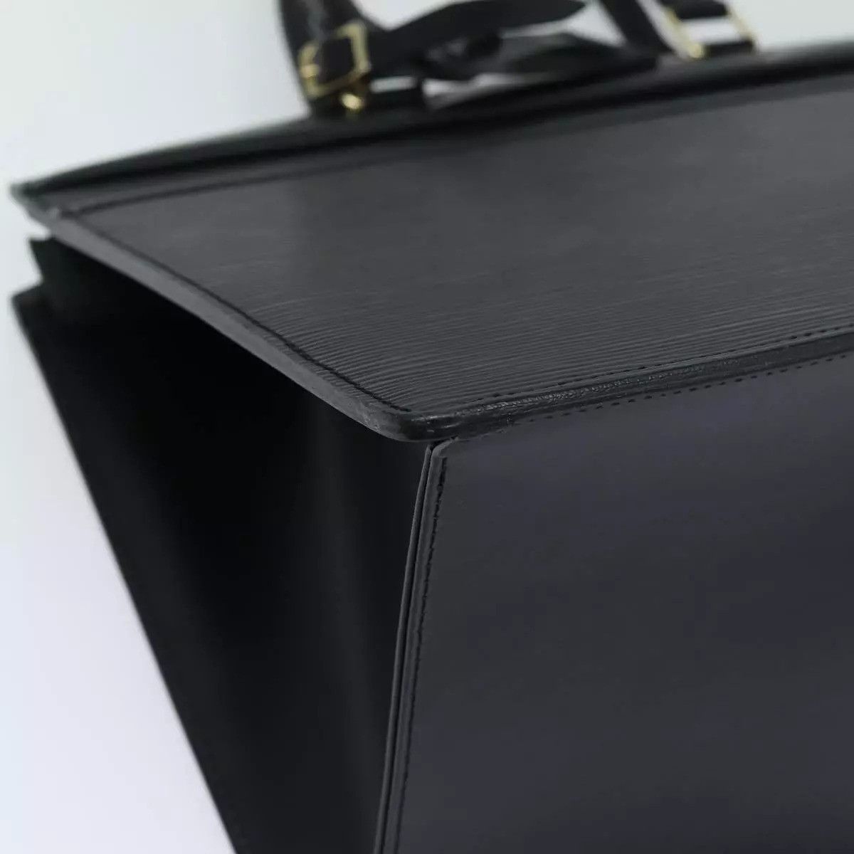 Louis Vuitton LOUIS VUITTON Epi Riviera Hand Bag Noir Black Size ONE SIZE - 14 Thumbnail