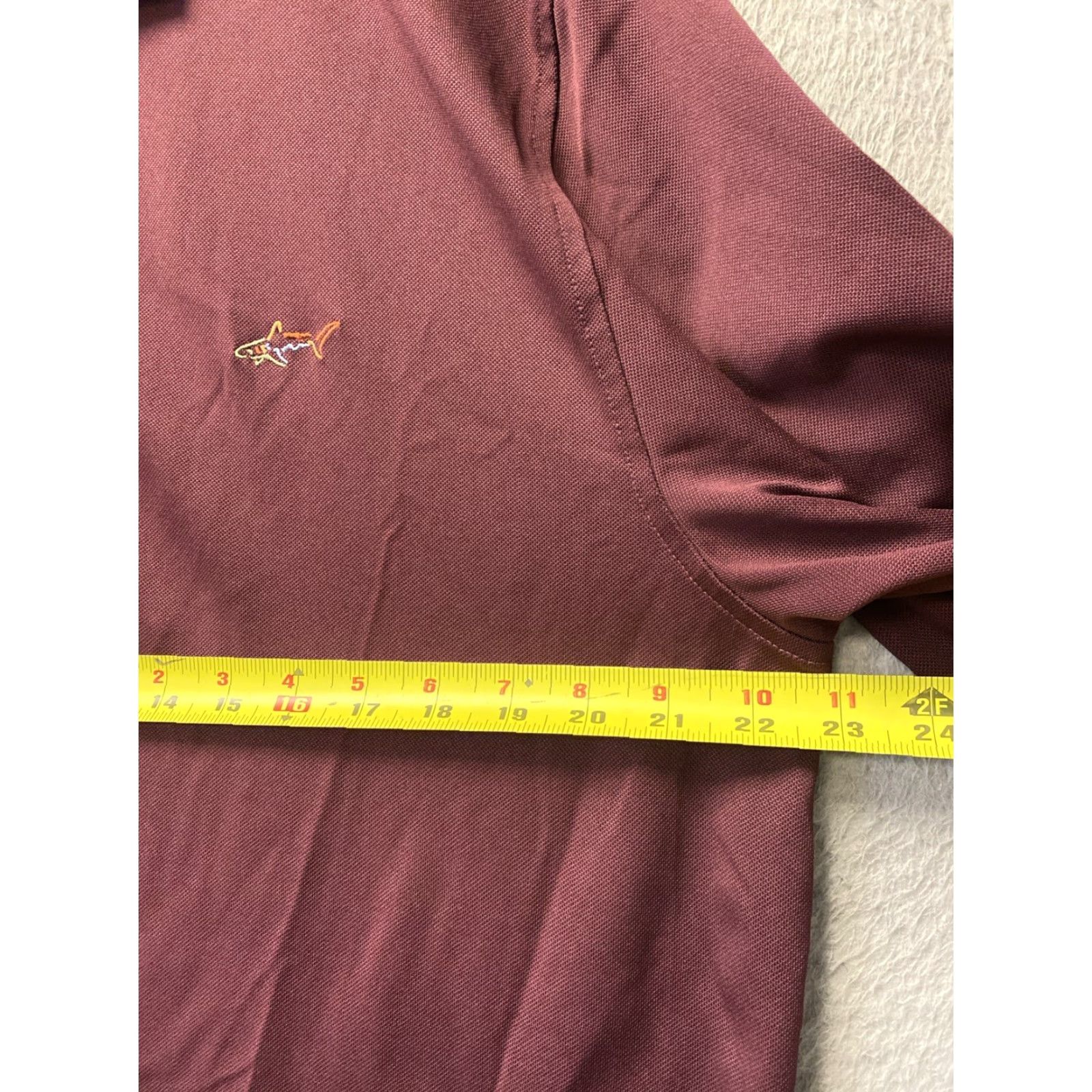 Vintage Greg Norman Play Dry Polo Mens Large Maroon NWOT Size US L / EU 52-54 / 3 - 5 Thumbnail