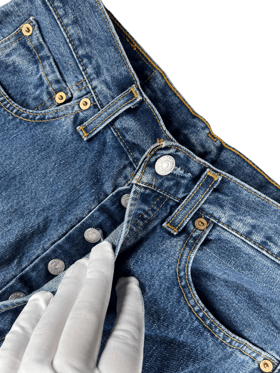 Levi's × Levi's Vintage Clothing × Vintage Vintage Levis 510 04 Denim Jeans 31x32 Size US 31 - 4 Thumbnail