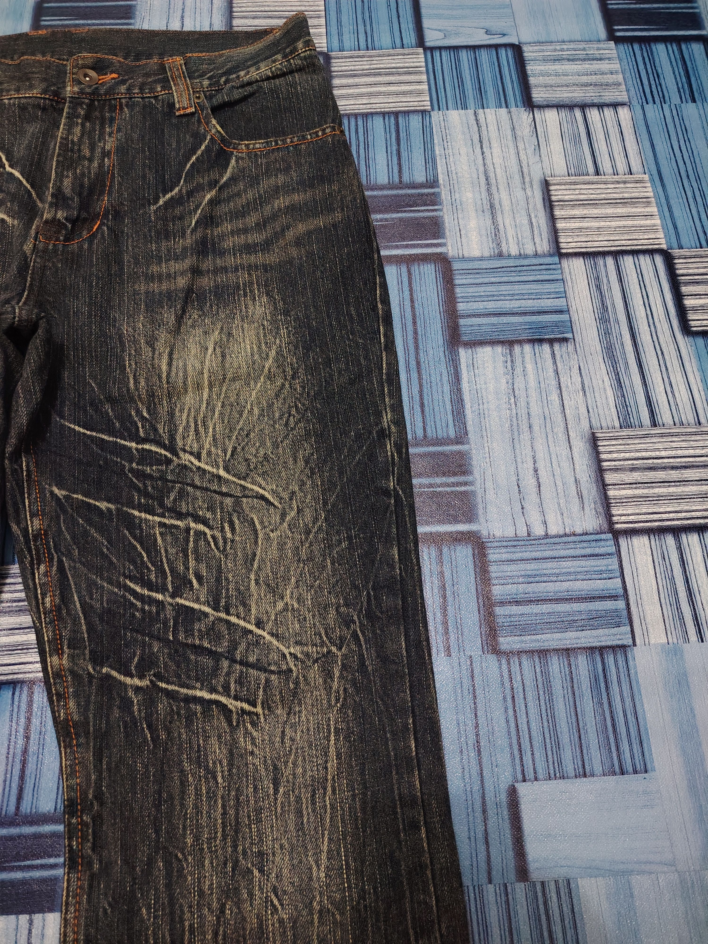 The GV Gallery Japanese Clone Devgru Flared Jeans Size US 33 - 3 Thumbnail