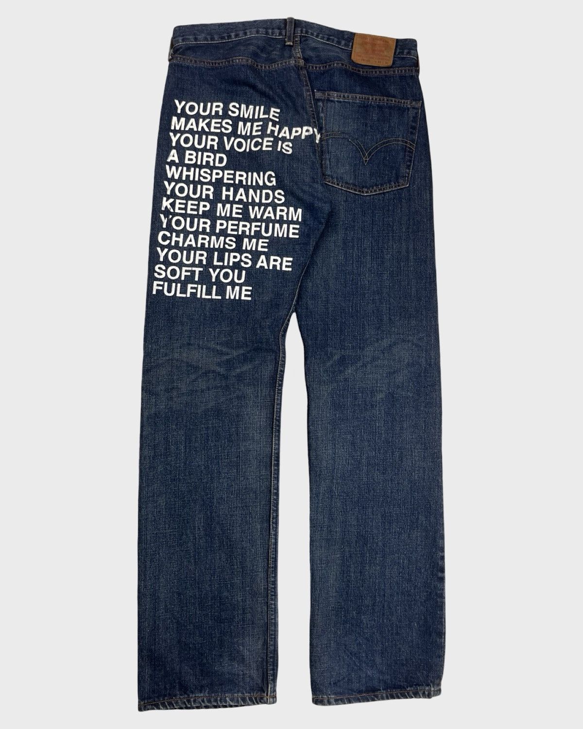 05ss comme des garçons buggy denim Junya Watanabe Comme des Garçons MAN x Levi's 2001 Poem
