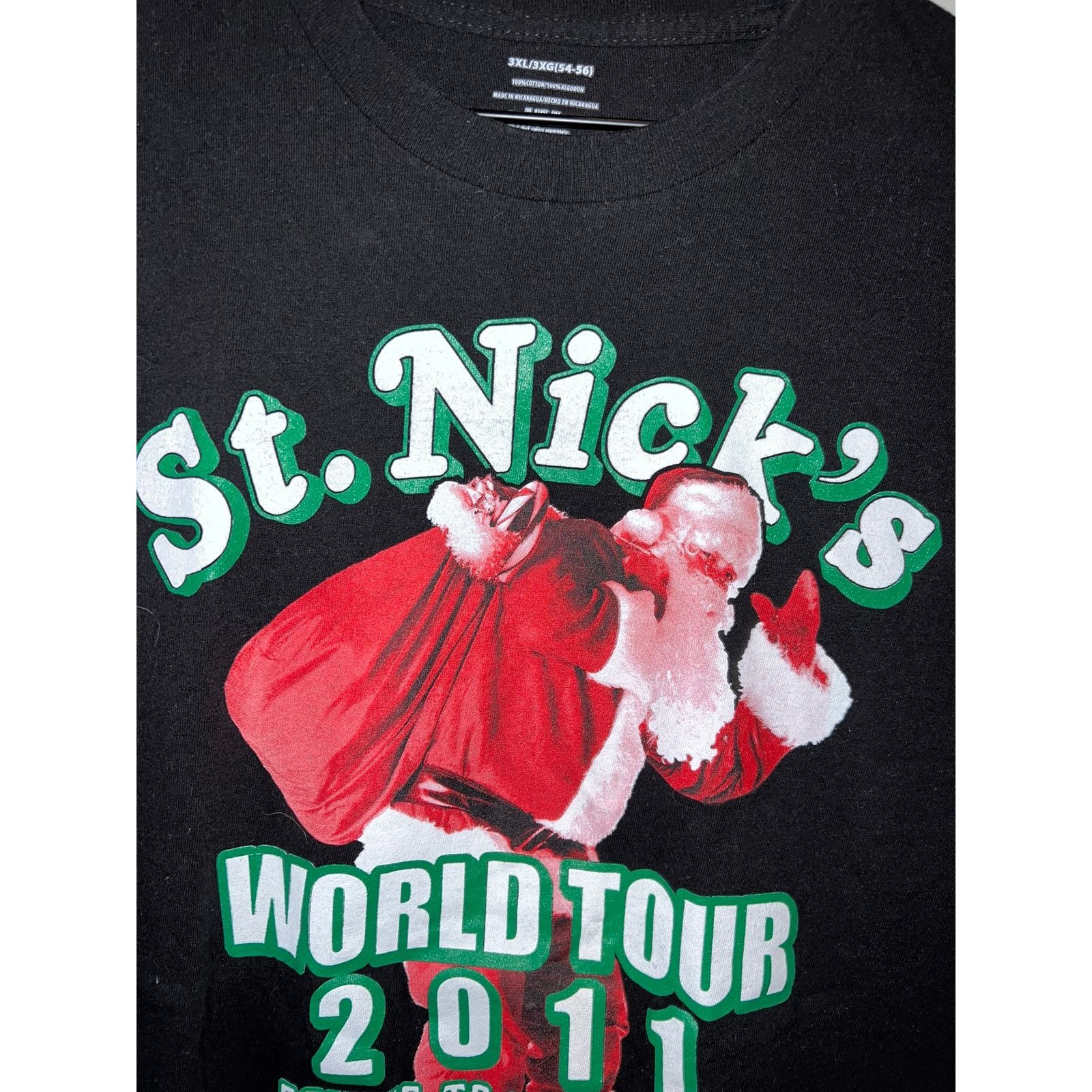 Other Santa Claus Shirt St. Nick's World Tour Santa Claus Tee 3XL Size US XXL / EU 58 / 5 - 2 Thumbnail