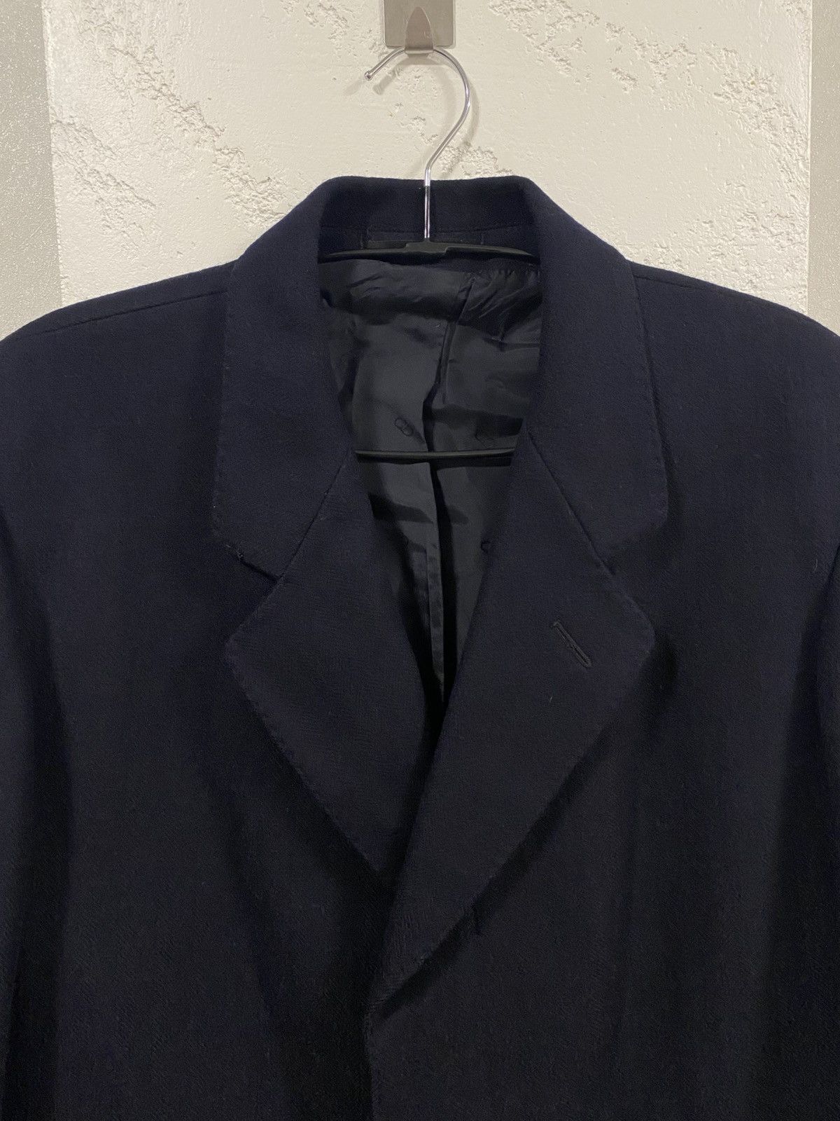Christian Dior Monsieur Christian Dior Monsieur Vintage Herringbone Wool Coat Sz:42R Size US M / EU 48-50 / 2 - 2 Thumbnail
