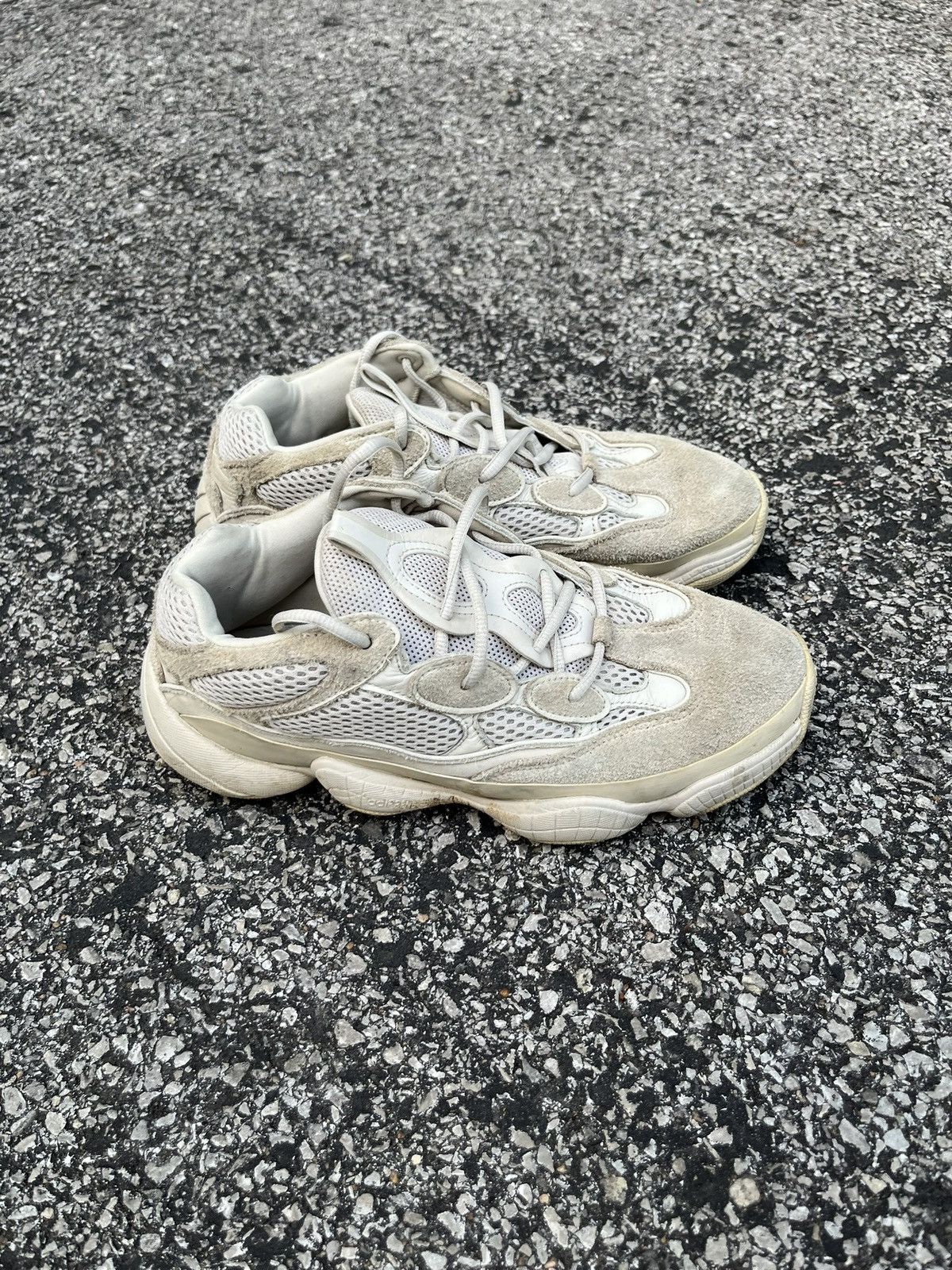 Yeezy Adidas Cream Yeezy 500 Blush Salt sneaker Size US 9 / EU 42 - 2 Thumbnail