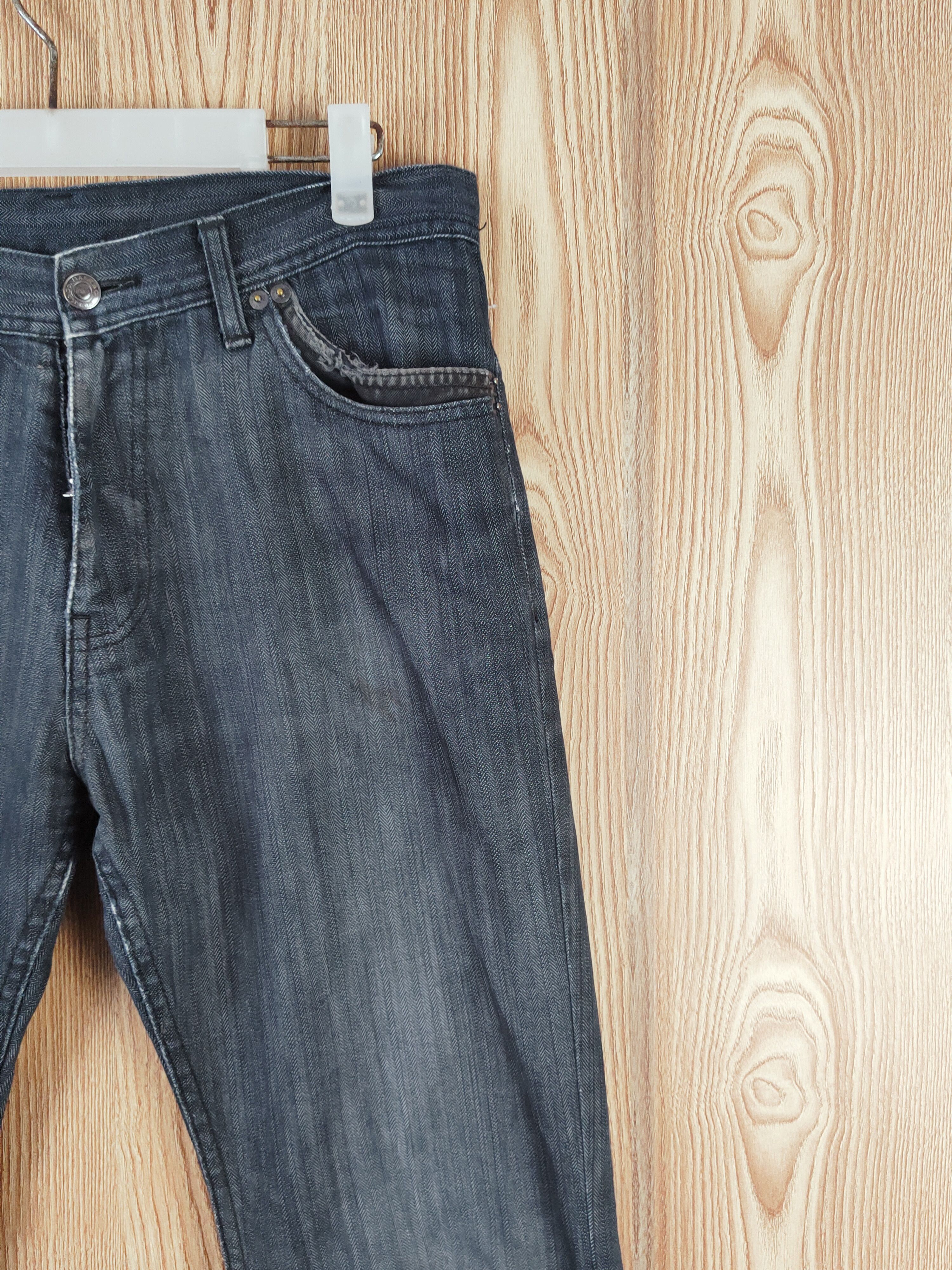 Japanese Brand Male &Co Black Distressed Ripped Jeans#W085 Size US 32 / EU 48 - 6 Thumbnail