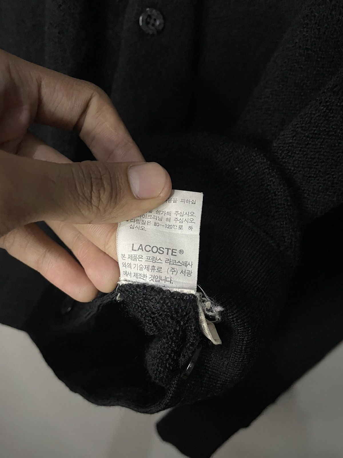 Lacoste Lacoste X vintage Y2k Cardigan Wool Size M / US 6-8 / IT 42-44 - 8 Thumbnail