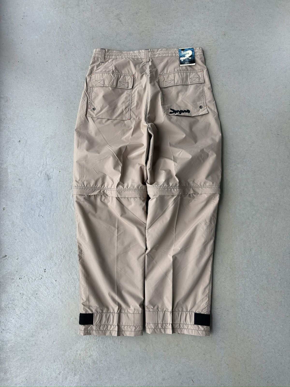 Vintage Vintage Y2K Impaq Baggy Cargo Rave Pants Size US 38 / EU 54 - 2 Thumbnail