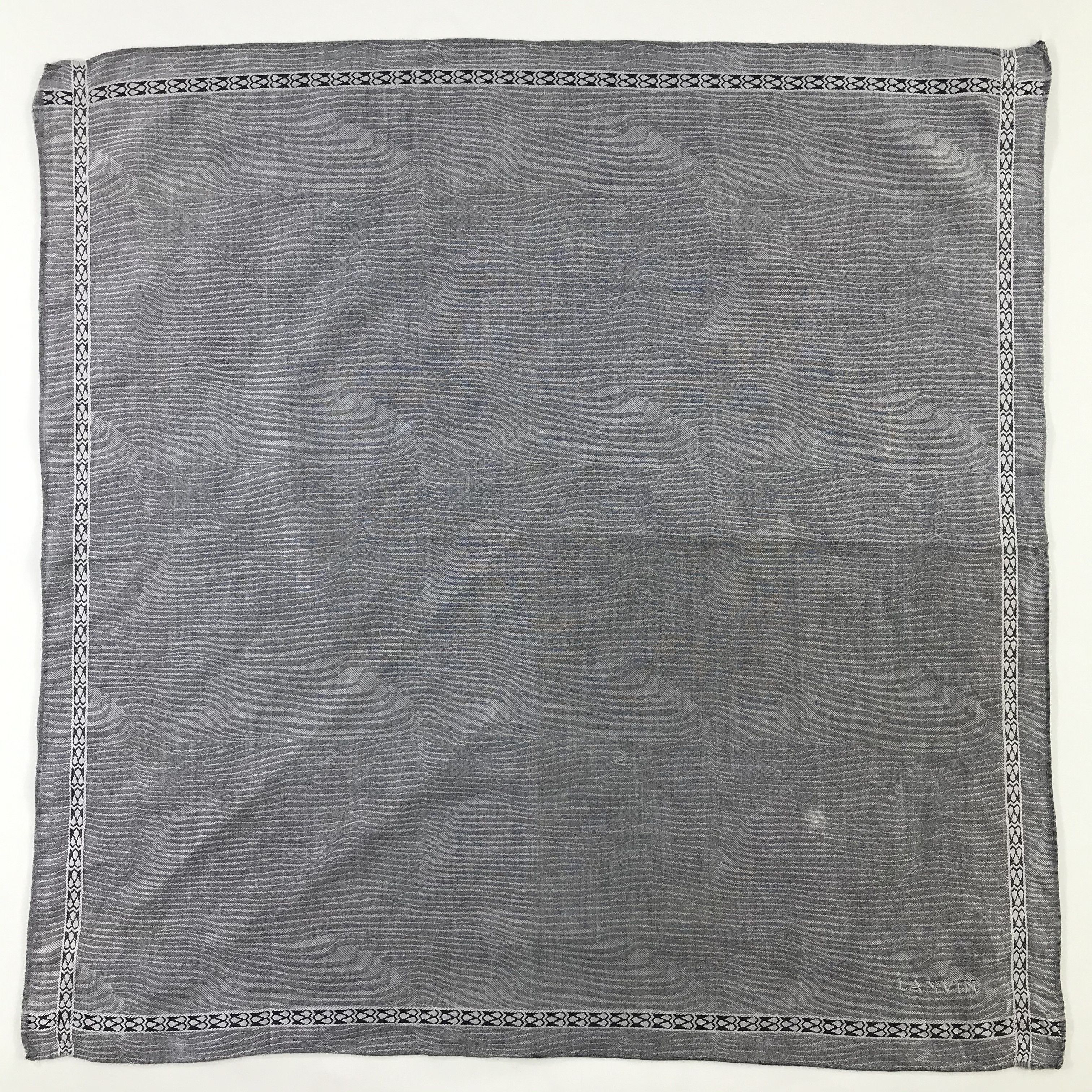 Lanvin × Vintage Lanvin Bandana / Handkerchief / Neckerchief - S1134 Size ONE SIZE - 1 Thumbnail