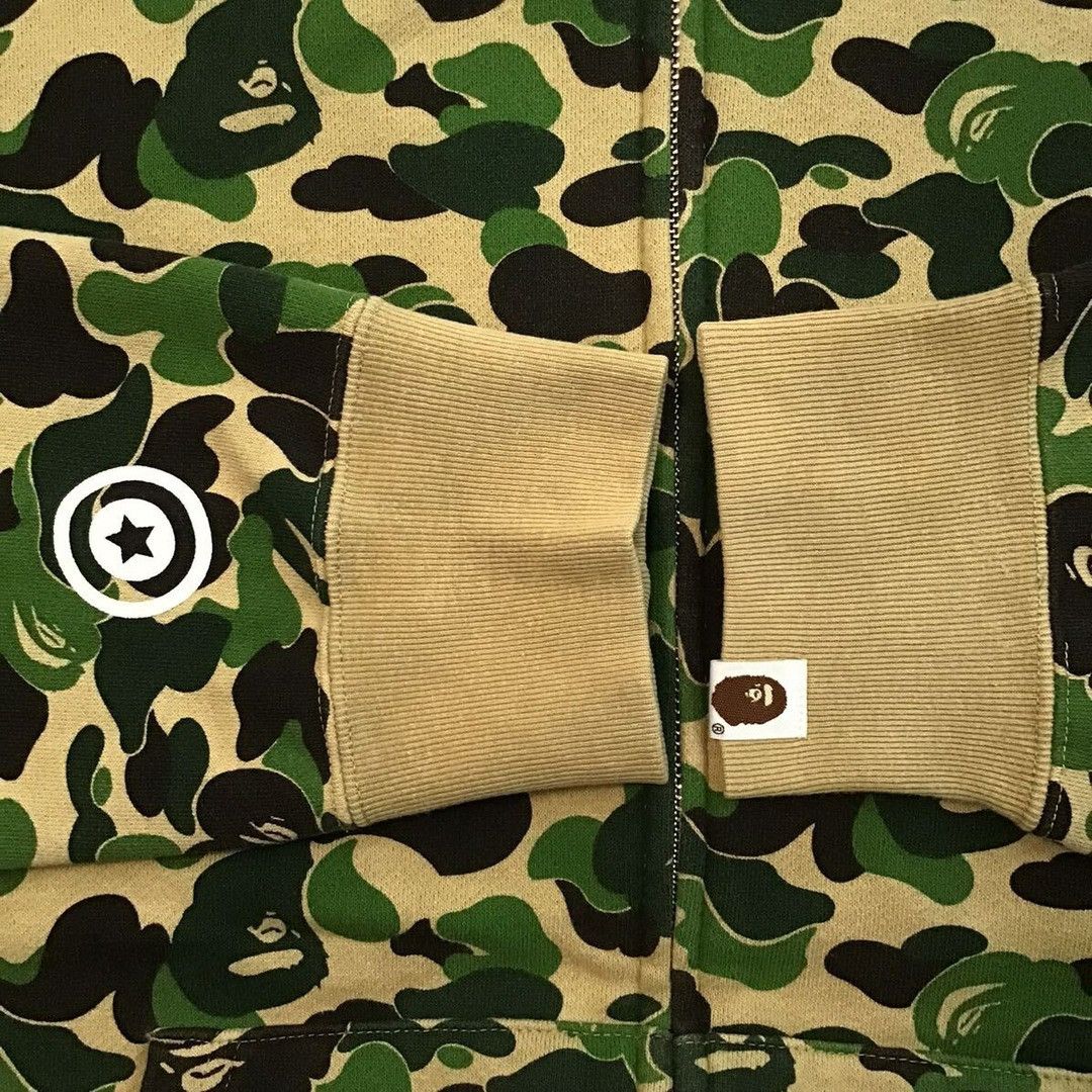 Bape BAPE ABC camo green Tiger full zip hoodie a bathing ape Size US L / EU 52-54 / 3 - 6 Thumbnail