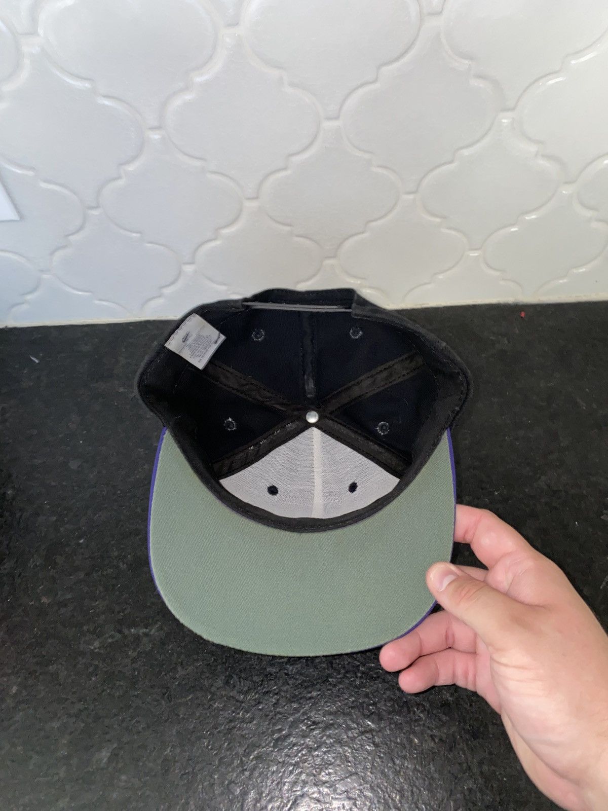 Nike Vintage 90s Nike air jordan logo snapback Size ONE SIZE - 3 Thumbnail