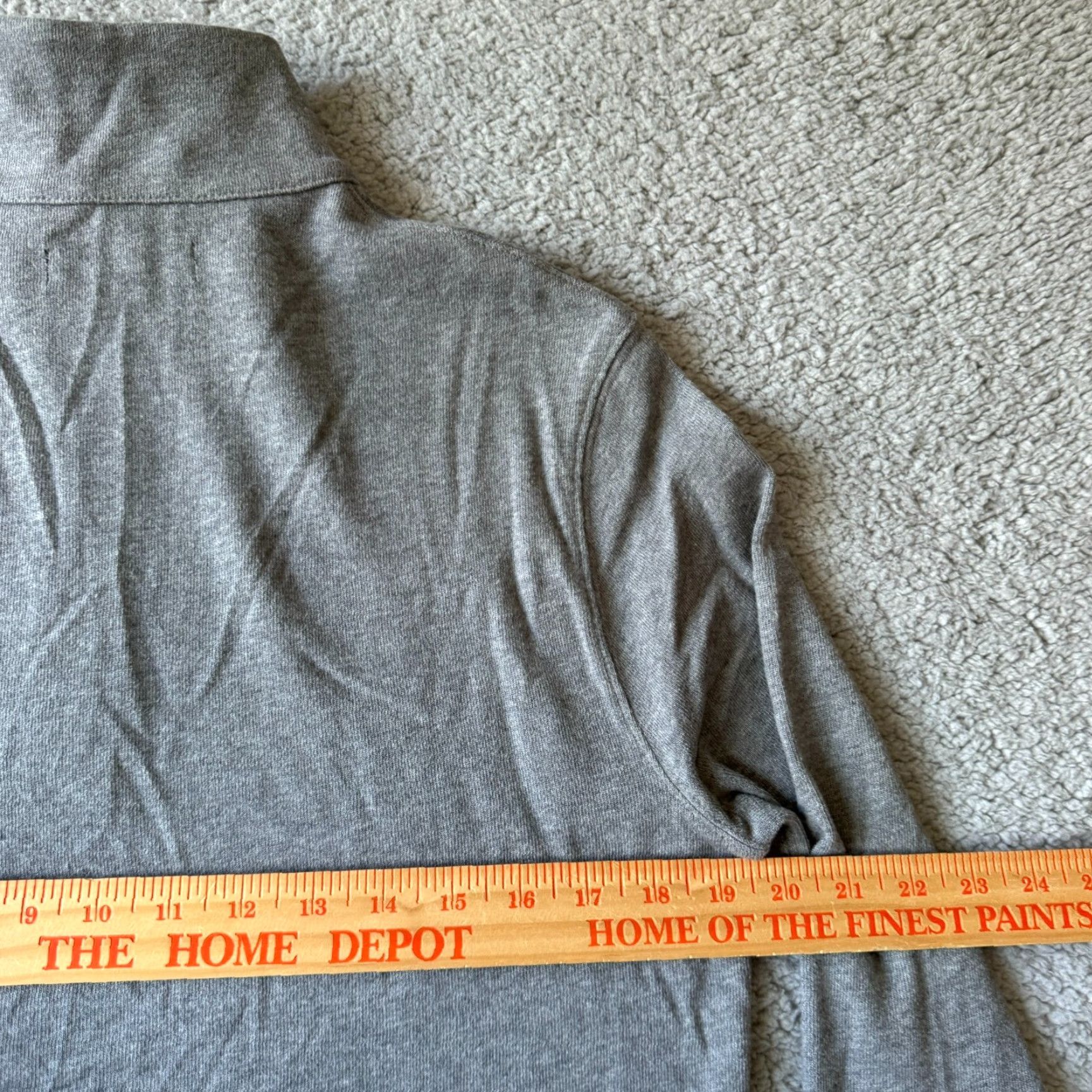 J.Crew VINTAGE? No. NEW J. Crew Mercantile Sweater Mens XS Gray 1/4 Zip Pullover Knit? Wait. Size US XS / EU 42 / 0 - 7 Thumbnail
