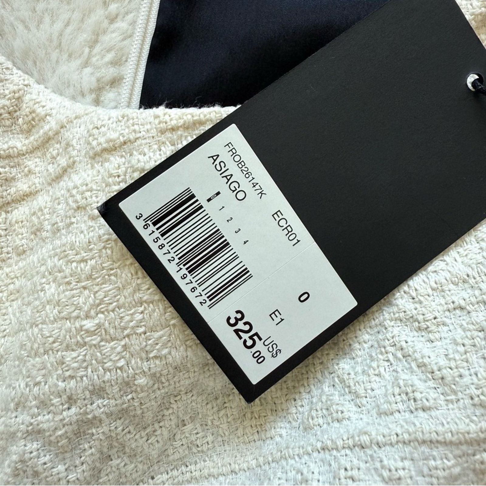 The Kooples NWT The Kooples women tweed white dress size 0 or XS/S 325$ Size XS / US 0-2 / IT 36-38 - 9 Thumbnail