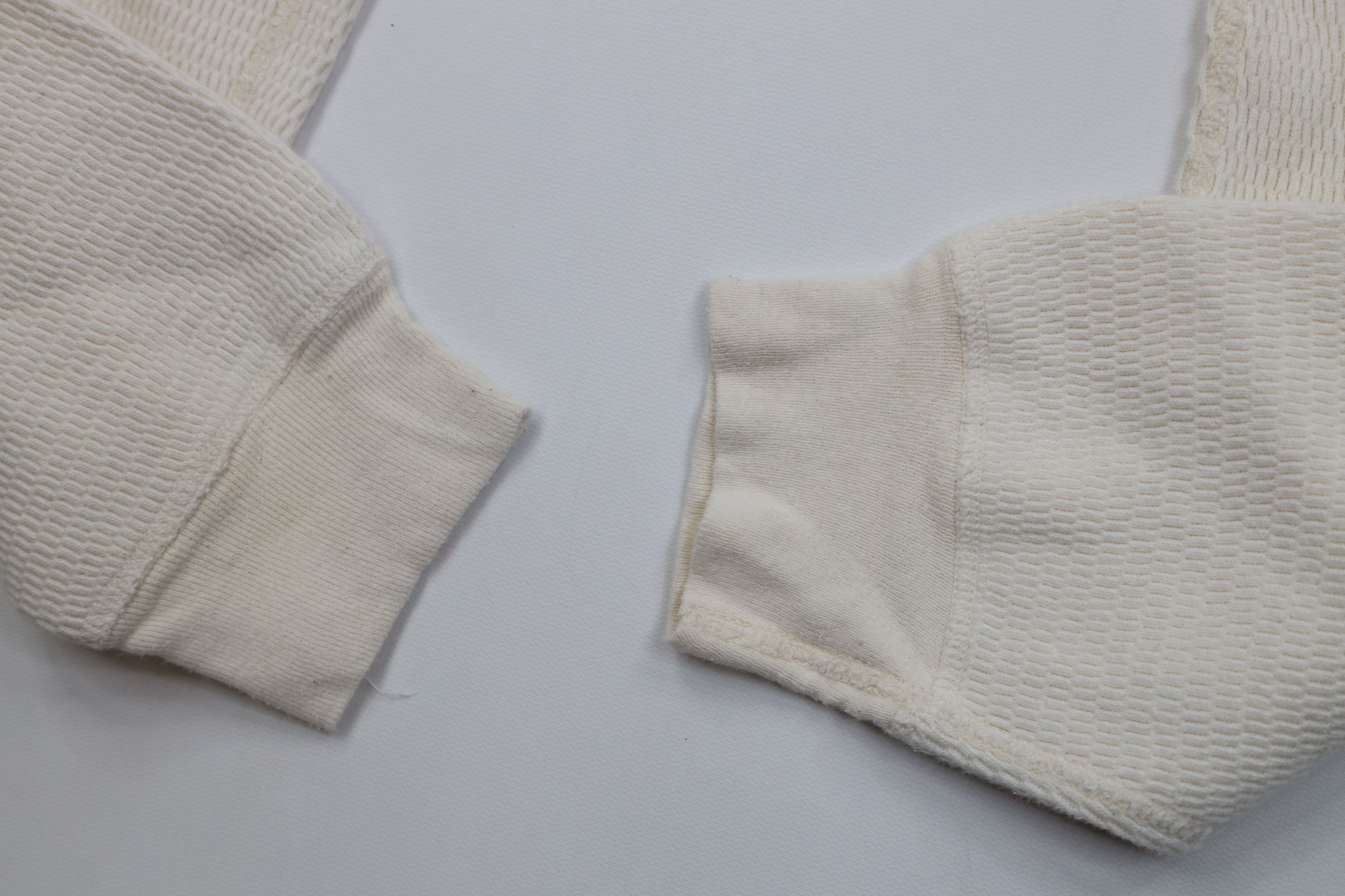 Vintage Vintage 70s Streetwear Thermal Waffle Knit Joggers Pants USA Size US 36 / EU 52 - 7 Thumbnail