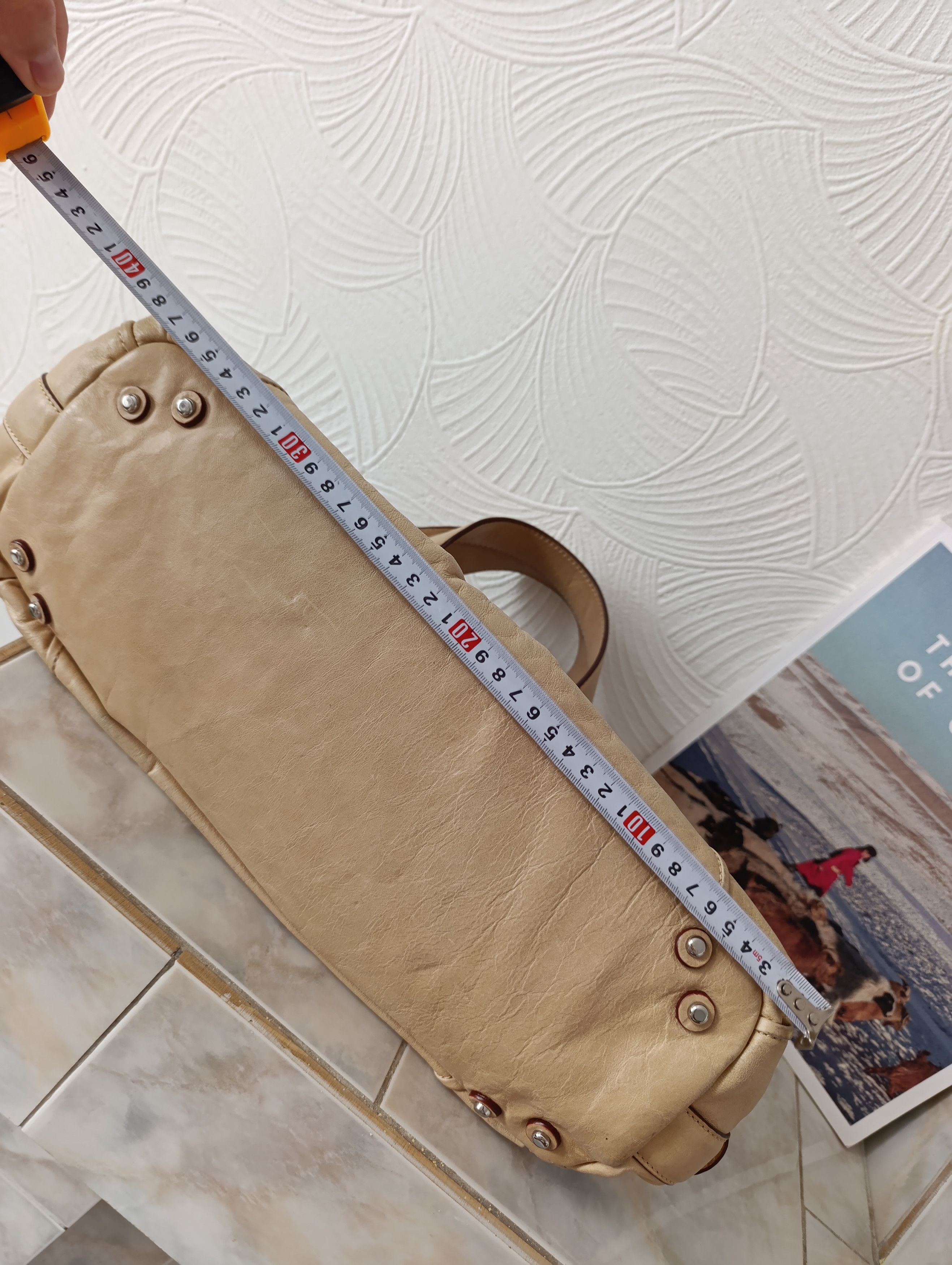 Just Cavalli VINTAGE JUST ROBERTO CAVALLI LEATHER BEIGE BAG Size ONE SIZE - 22 Thumbnail