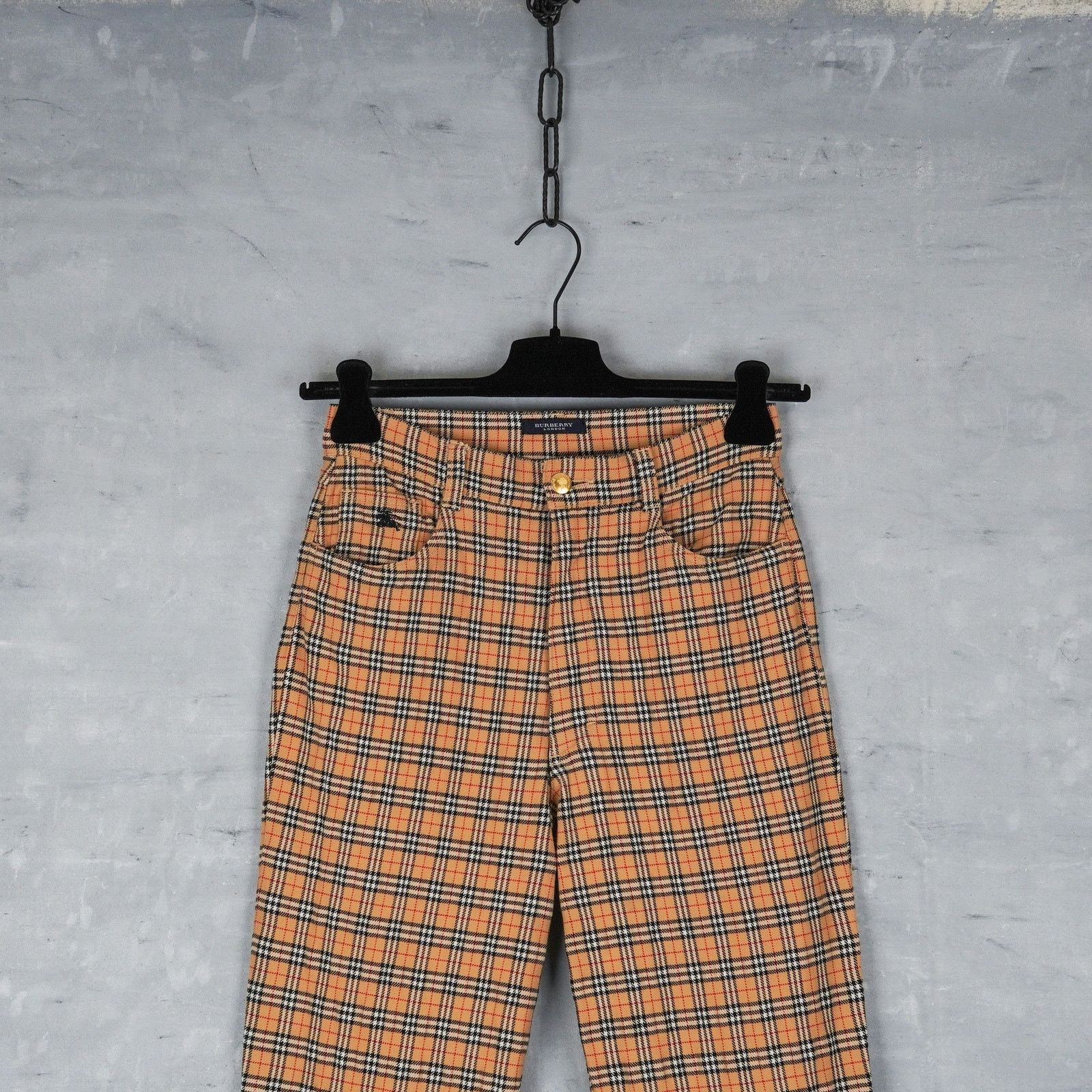 Burberry Burberry brown nova check pattern womens trousers pants Size 30" / US 8 / IT 44 - 2 Thumbnail