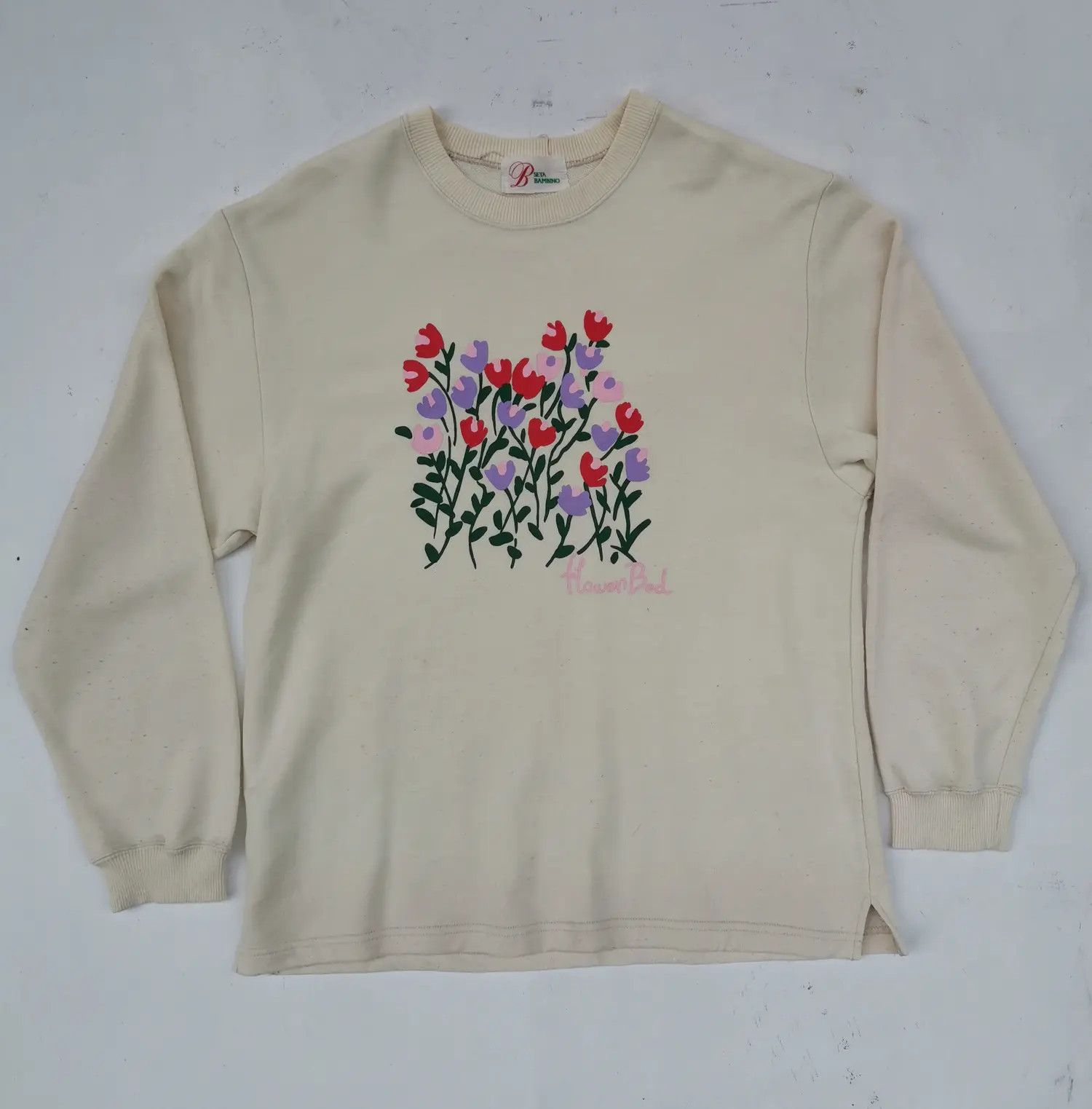 Japanese Brand Rare!!! Flowen Bed Big Logo Sweatshirt Size US L / EU 52-54 / 3 - 1 Thumbnail