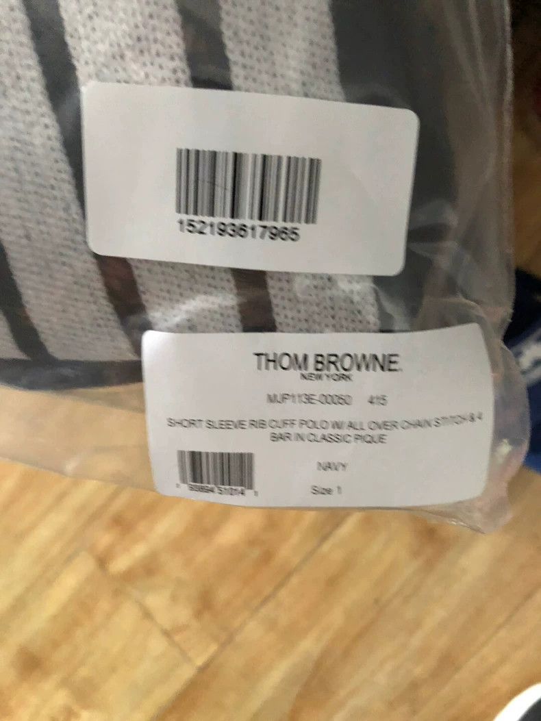 Thom Browne Thom browne Short-style Polo 2504-Nextarrow Size US S / EU 44-46 / 1 - 2 Thumbnail