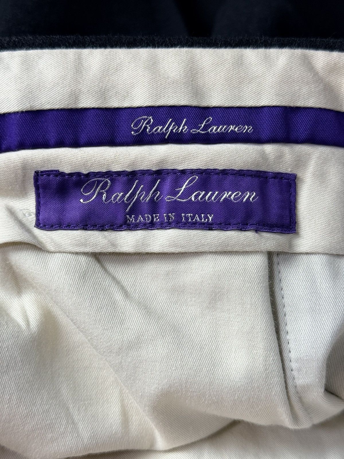 Ralph Lauren Purple Label Ralph Lauren Purple Label Gregory Wool Flannel Trouser Size US 34 / EU 50 - 12 Thumbnail