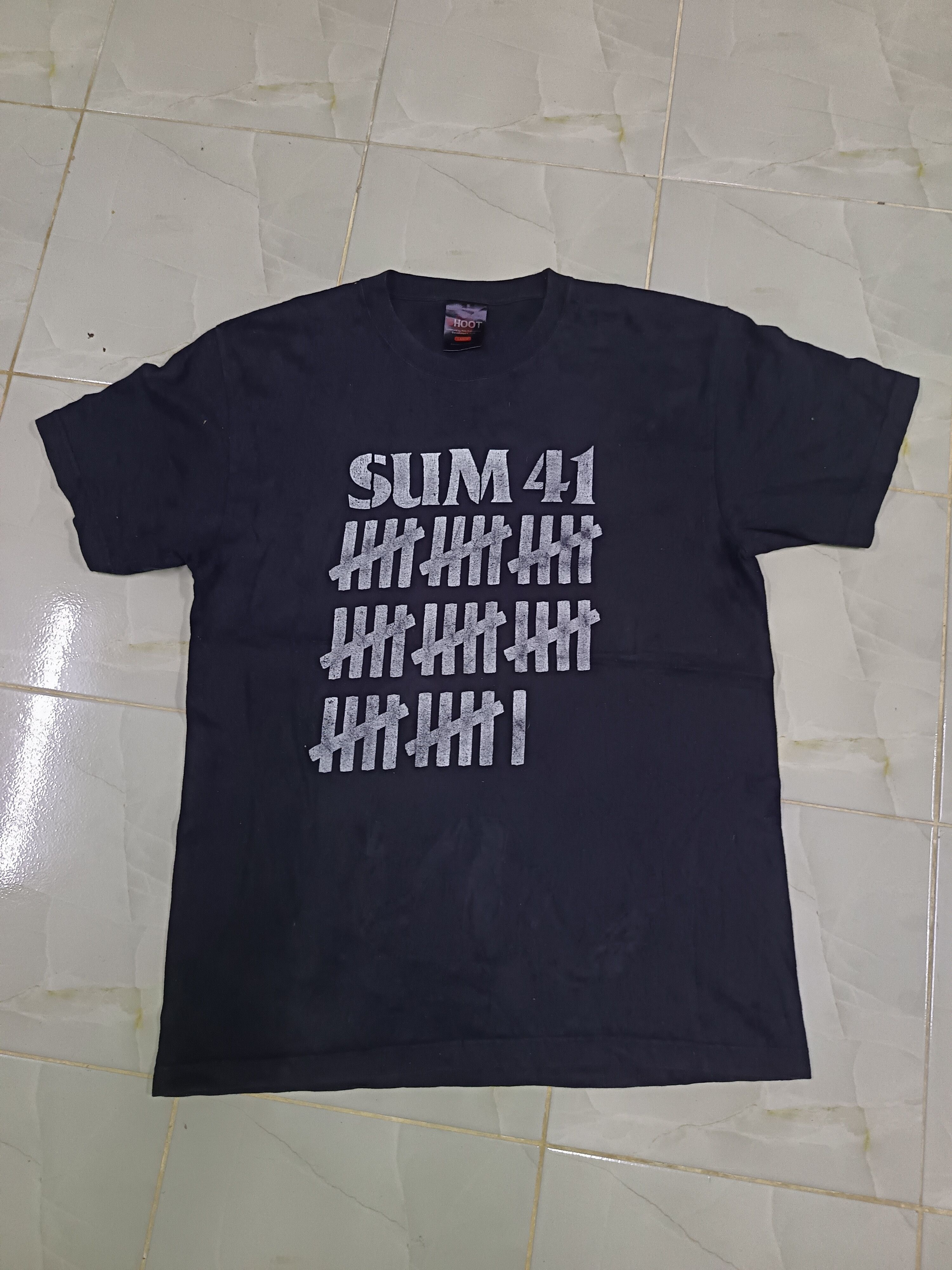 Band Tees × Vintage Vintage Sum 41 Punk Rock Band T-Shirt Bjork Size US L / EU 52-54 / 3 - 1 Thumbnail