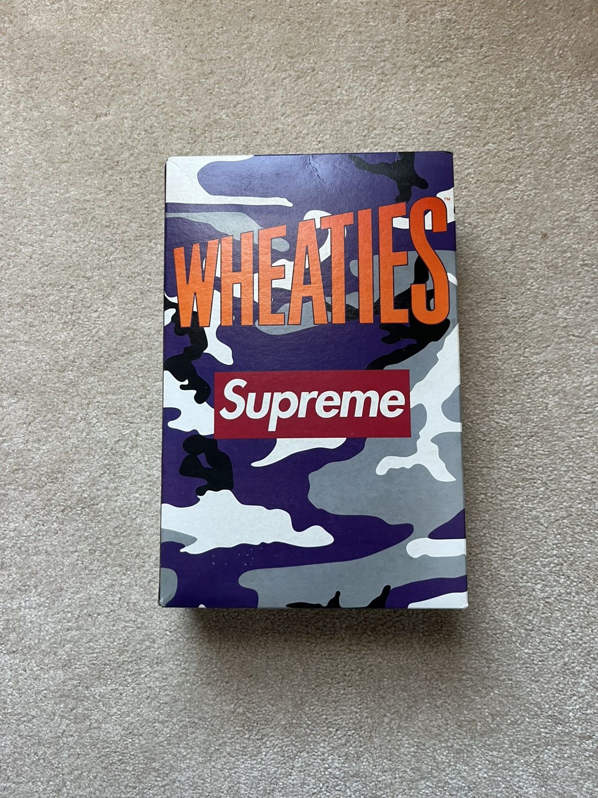 Supreme Supreme Wheaties Purple camo cereal Size ONE SIZE - 1 Thumbnail