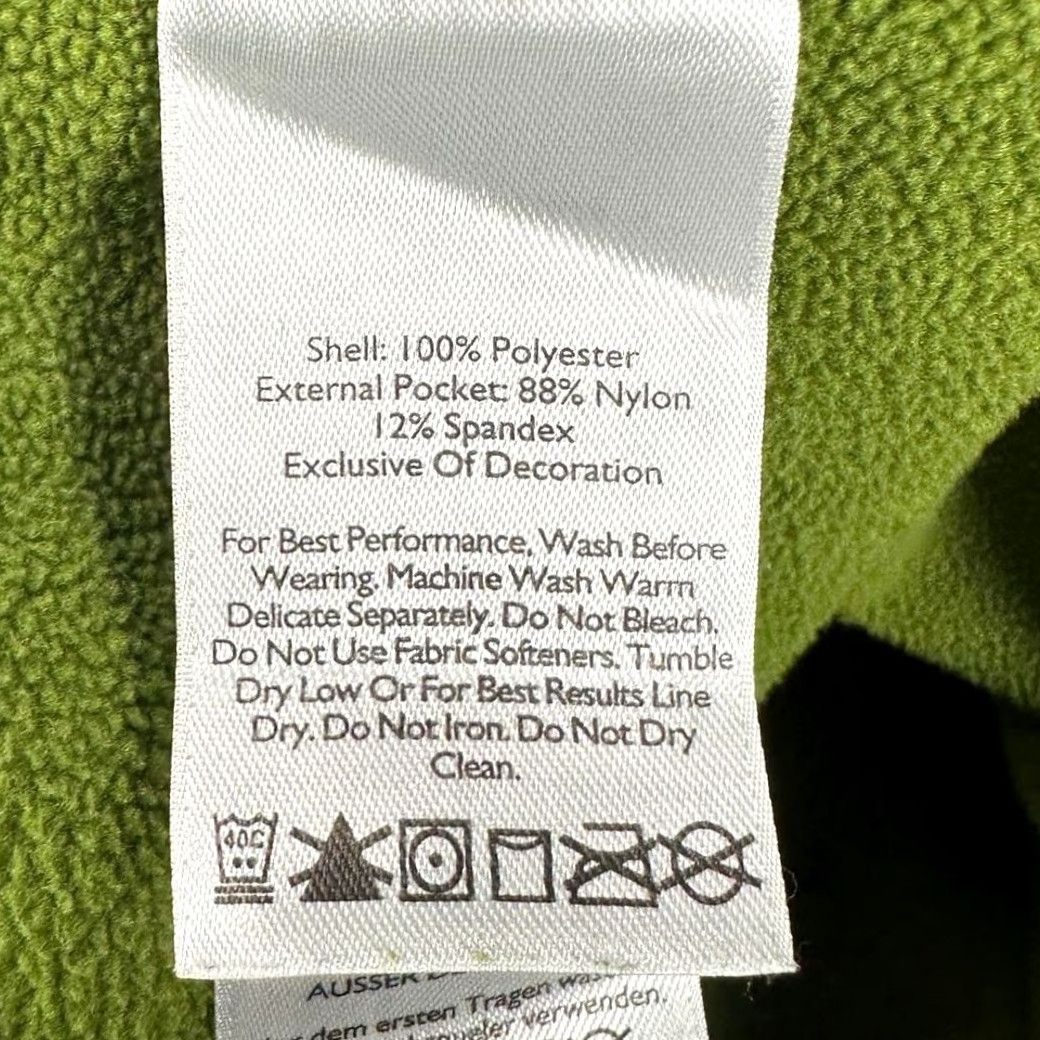 Eddie Bauer VINTAGE Eddie Bauer First Ascent Sweater Mens Medium Green Polartec Half Zip Long Sleeve Size US M / EU 48-50 / 2 - 7 Thumbnail