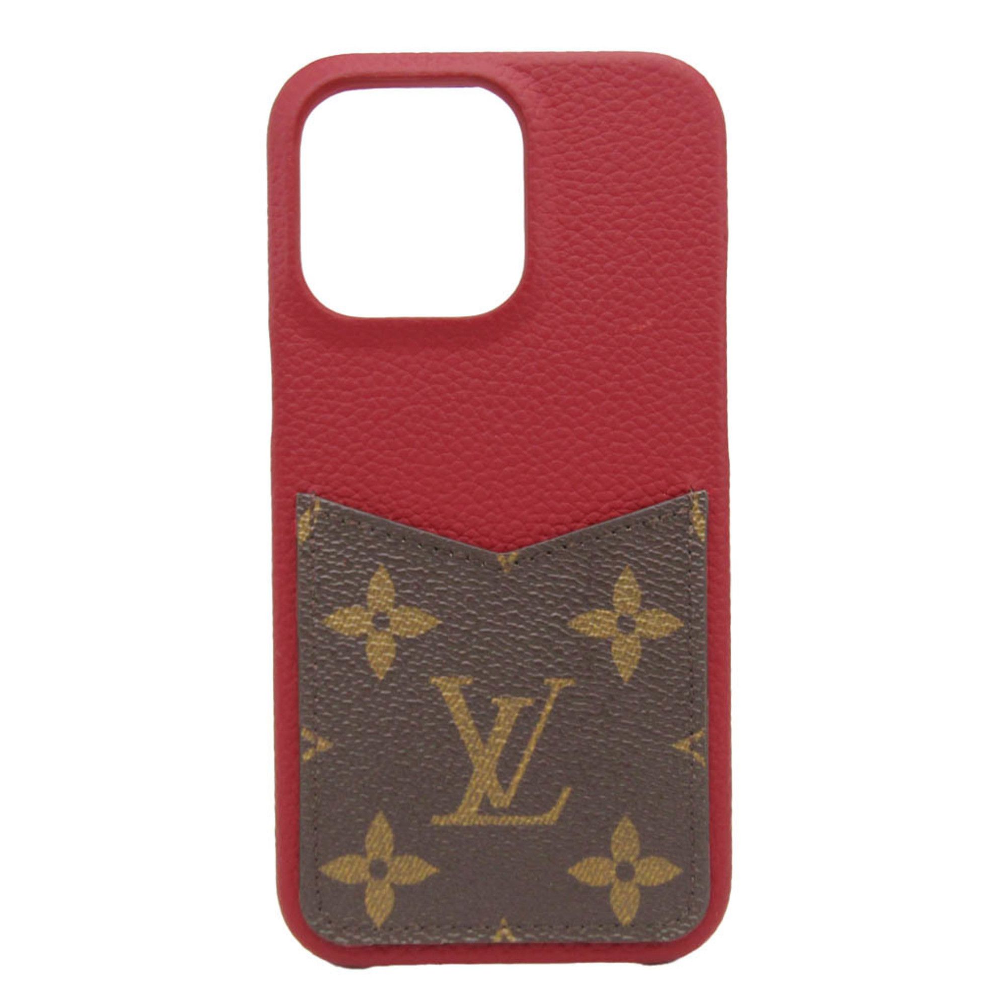 Louis Vuitton MONOGRAM Monogram Street Style Leather Logo iPhone 13 Pro  (M81343)