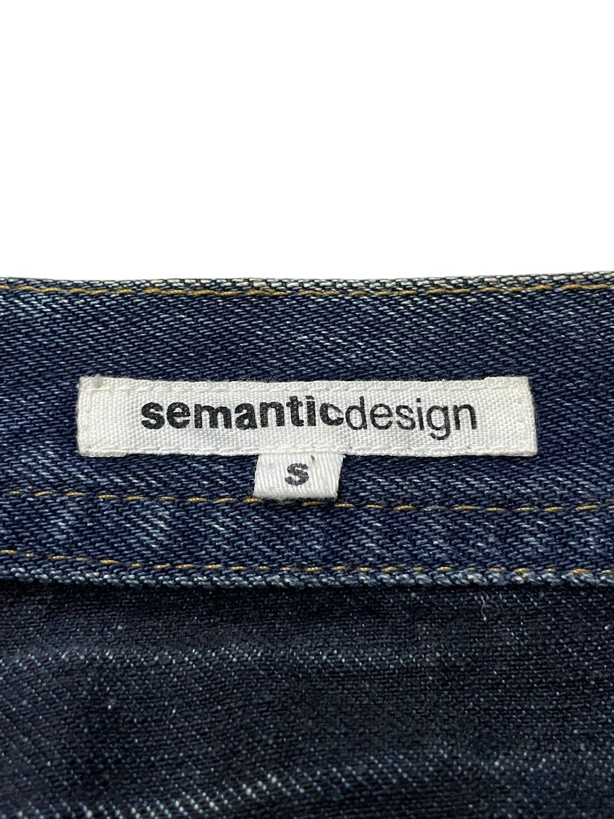 Hysteric Glamour × semanticdesign Semantic Design Japan Snake Skin Flap Pocket Muddy Jeans Size US 30 / EU 46 - 24 Thumbnail